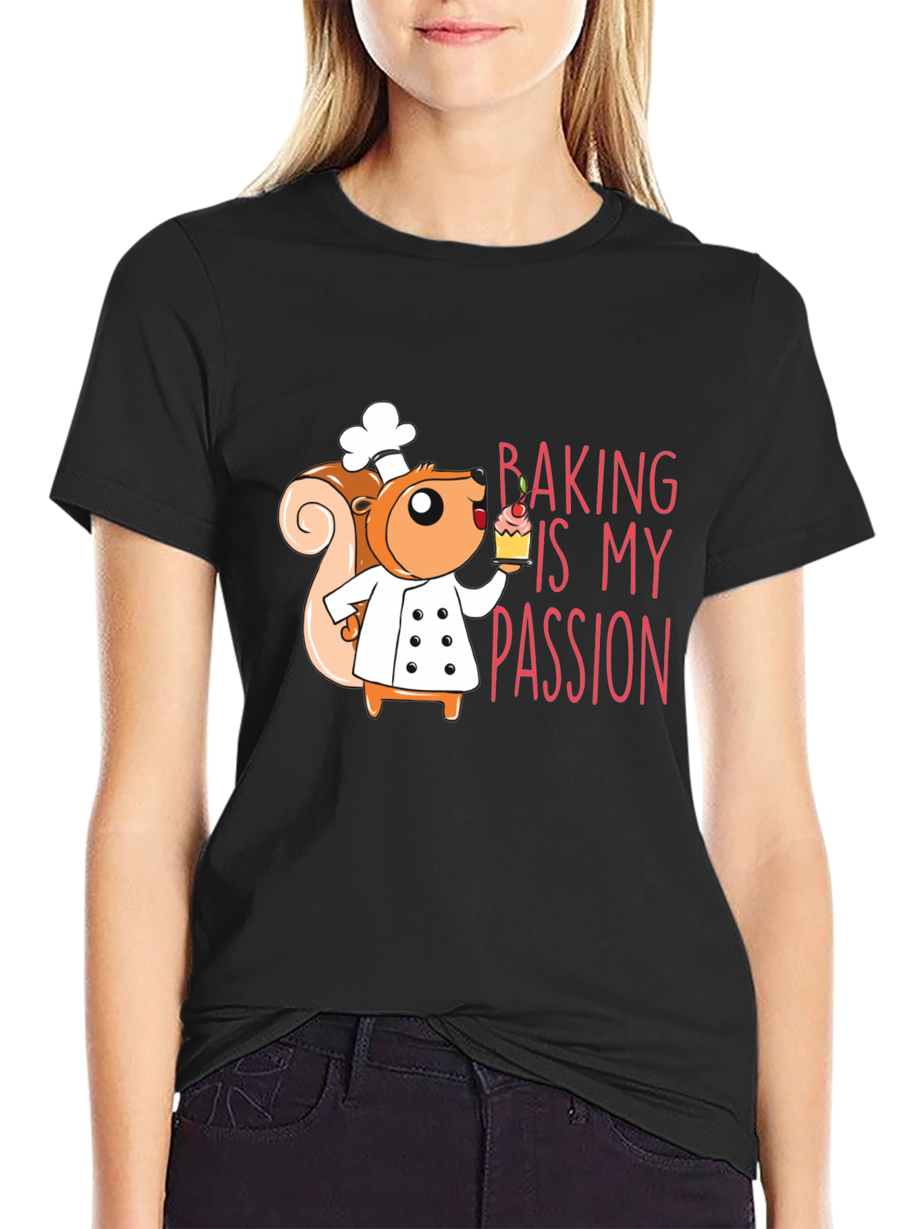Black Baking is My Passion T-Shirt view 2