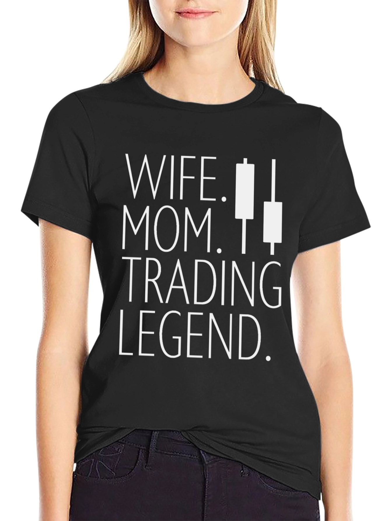 Wife Mom Trading Legend Graphic Tee - 2