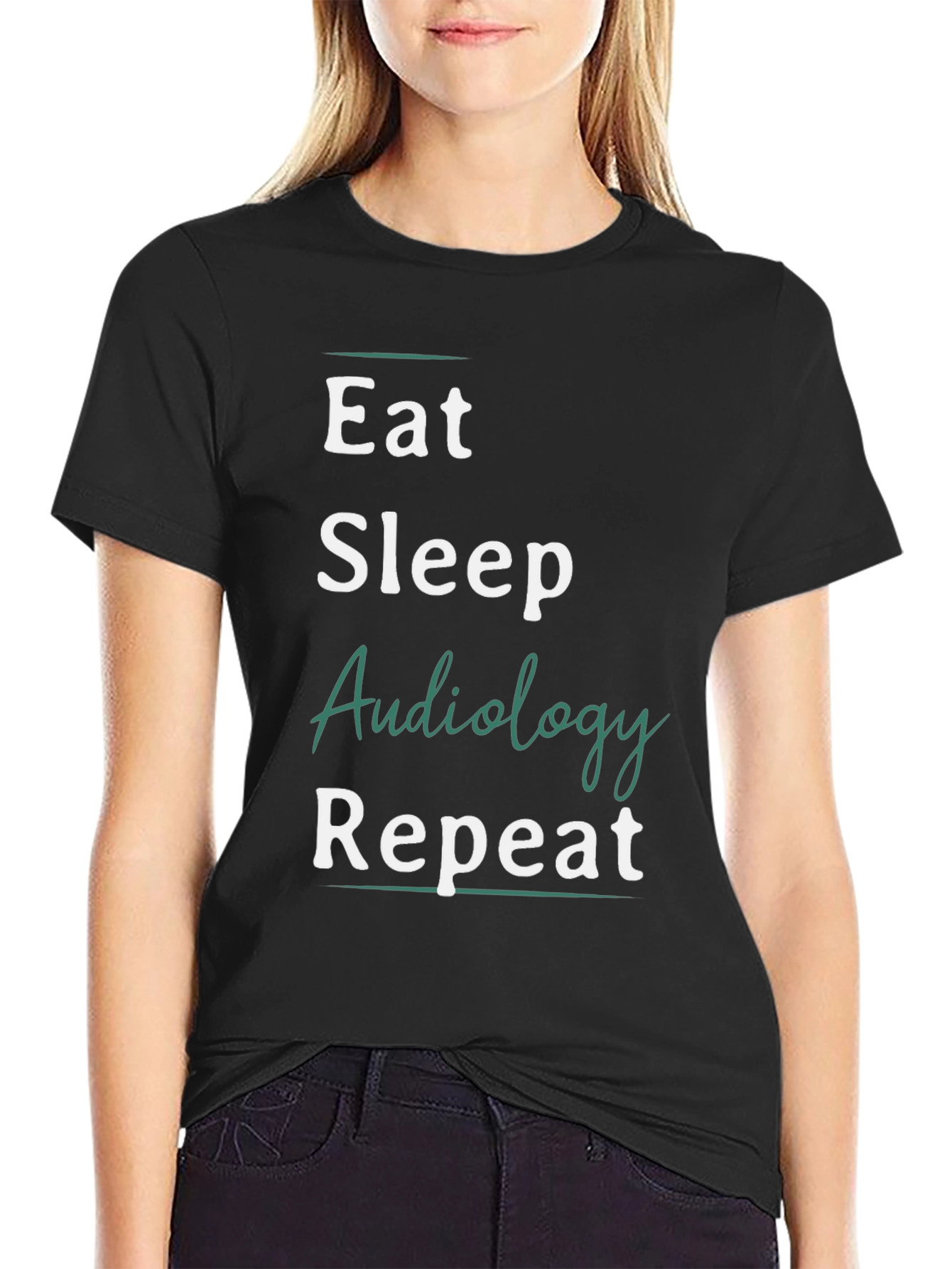 Eat Sleep Audiology Repeat T-Shirt - 2