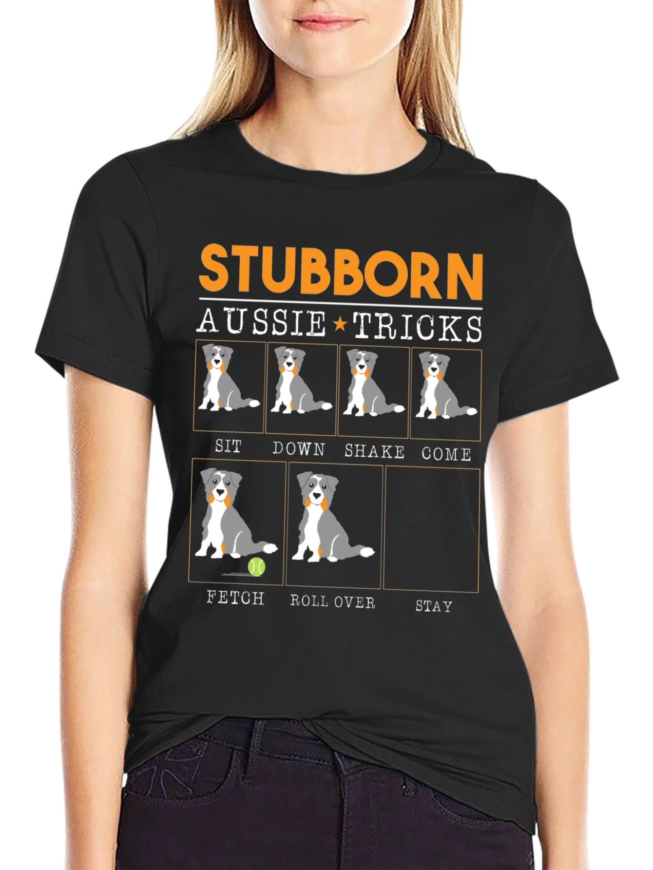 Stubborn Aussie Tricks T-Shirt - 2