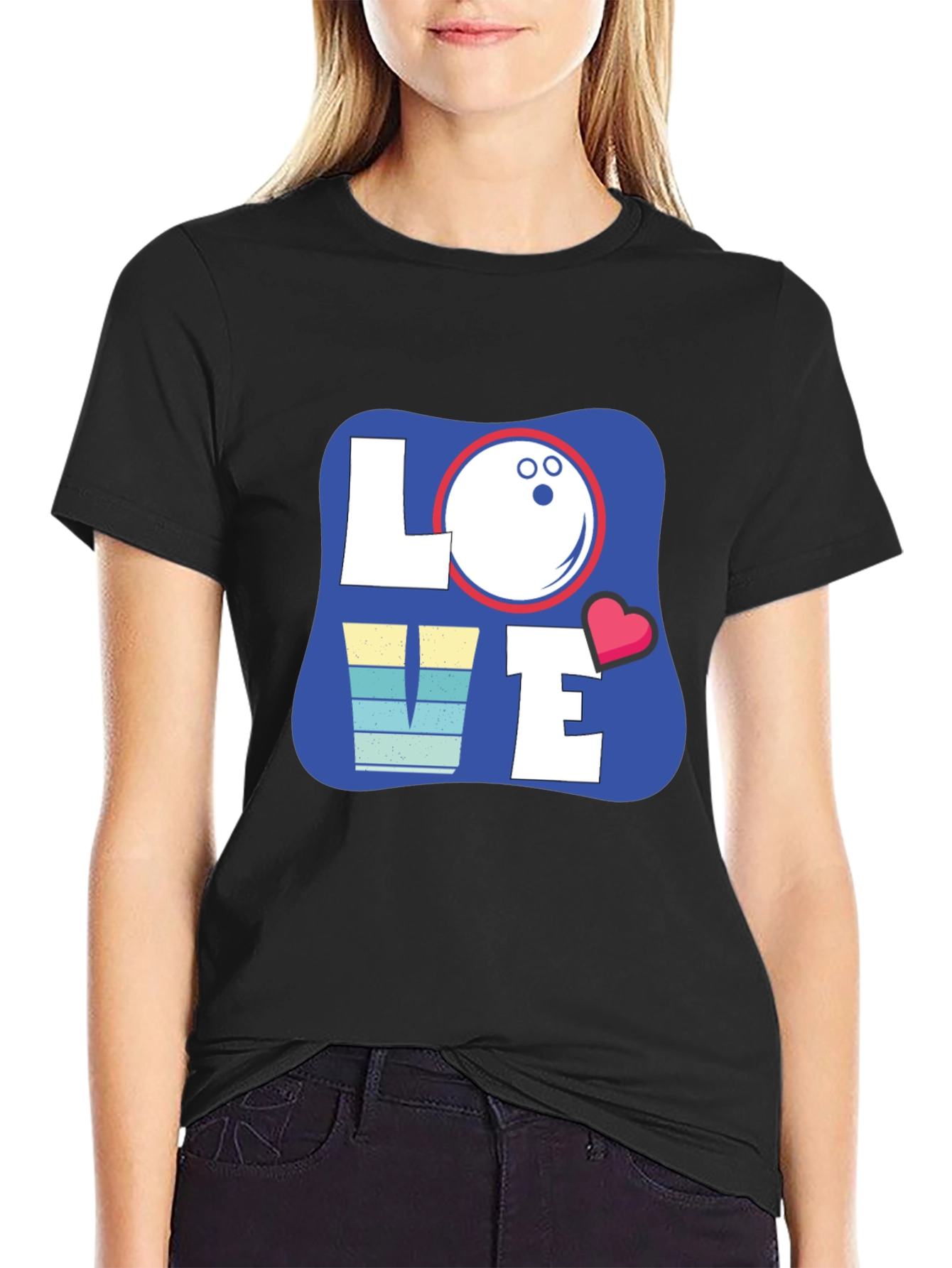 Love Bowling T-Shirt - Graphic Tee - 2