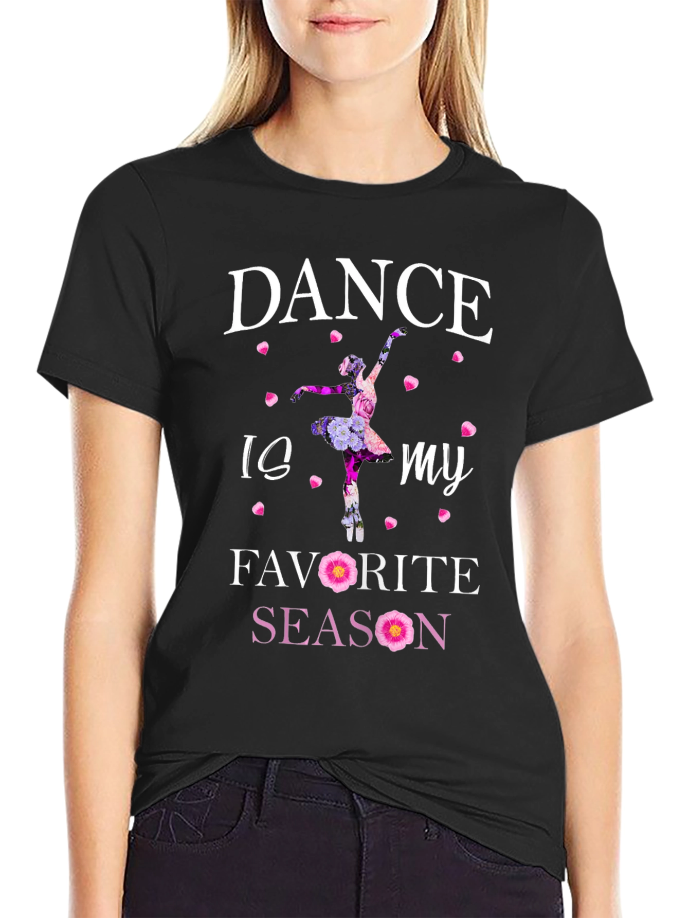 Black Dance is my Favorite Season T-Shirt view 2