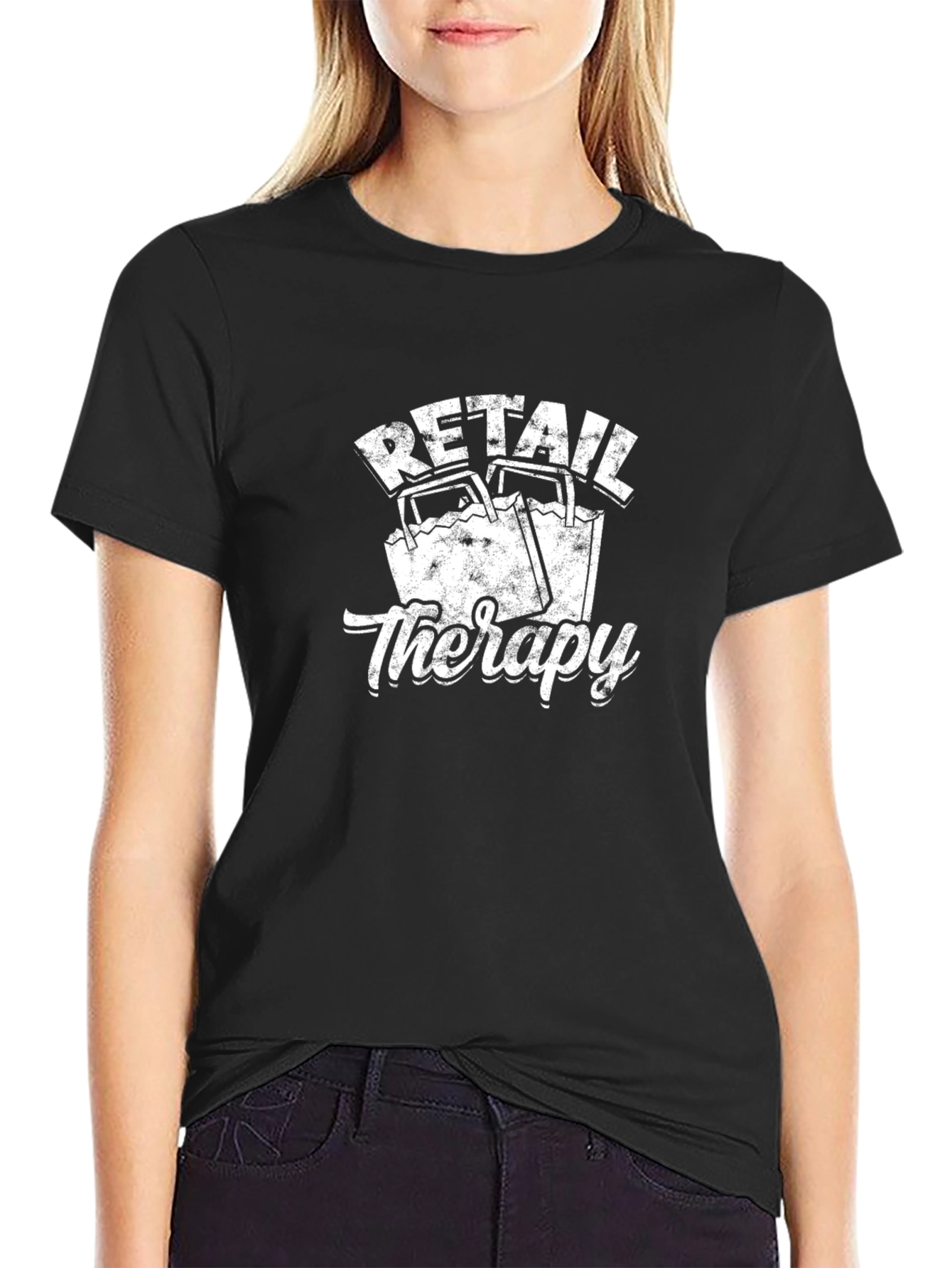 Retail Therapy Graphic T-Shirt - 2