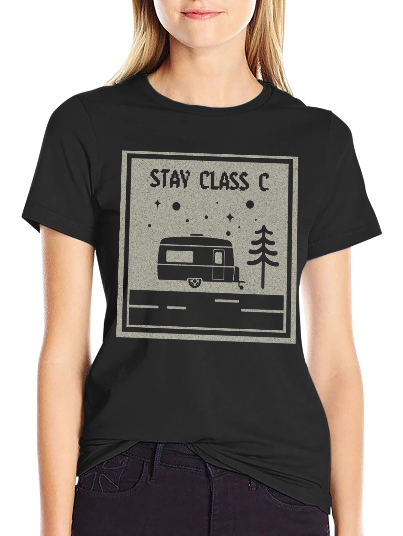 Stay Class C Camper T-Shirt - RV Adventure Tee - 2