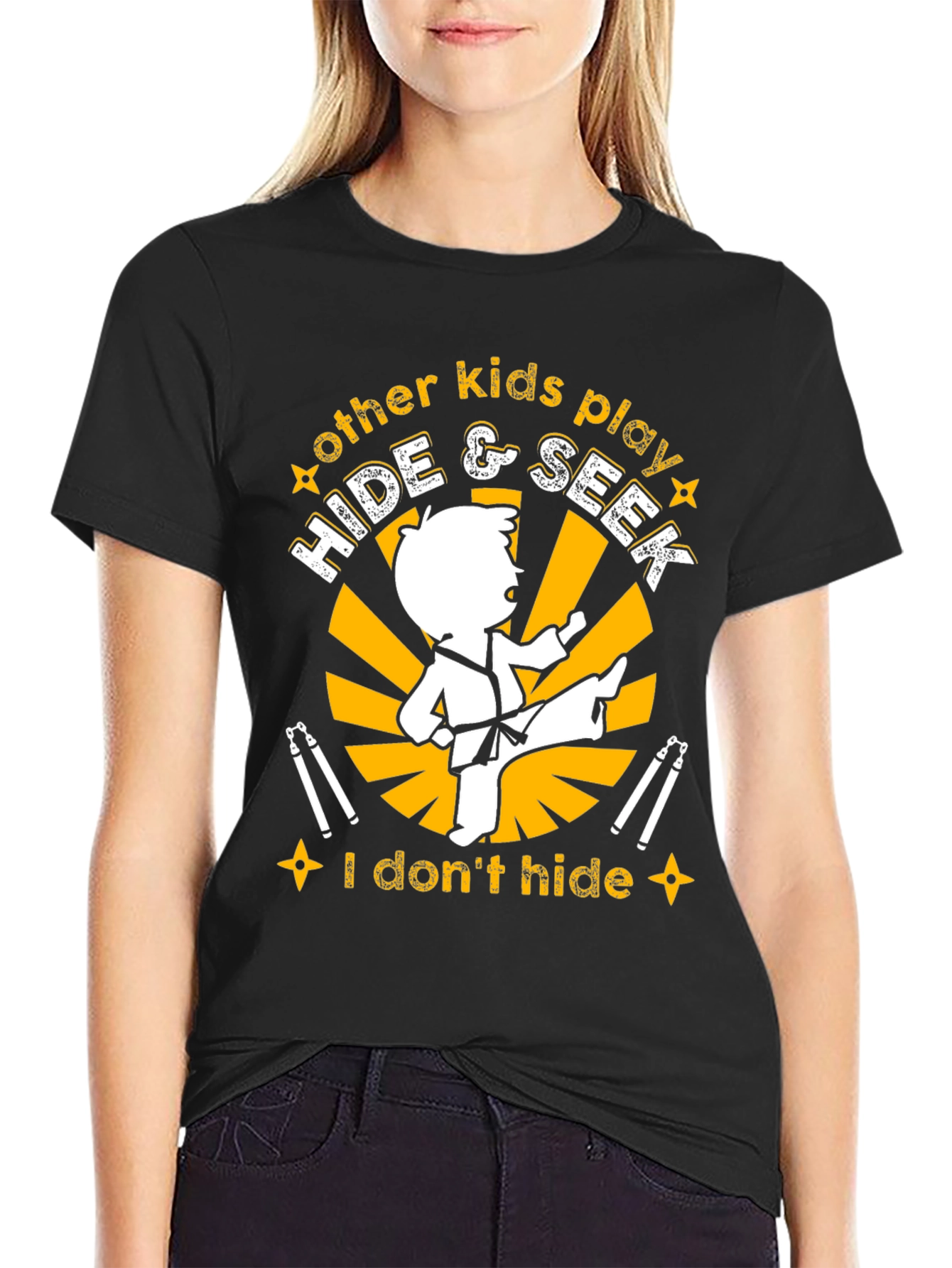 Karate Kid's T-Shirt - I Don't Hide - 2