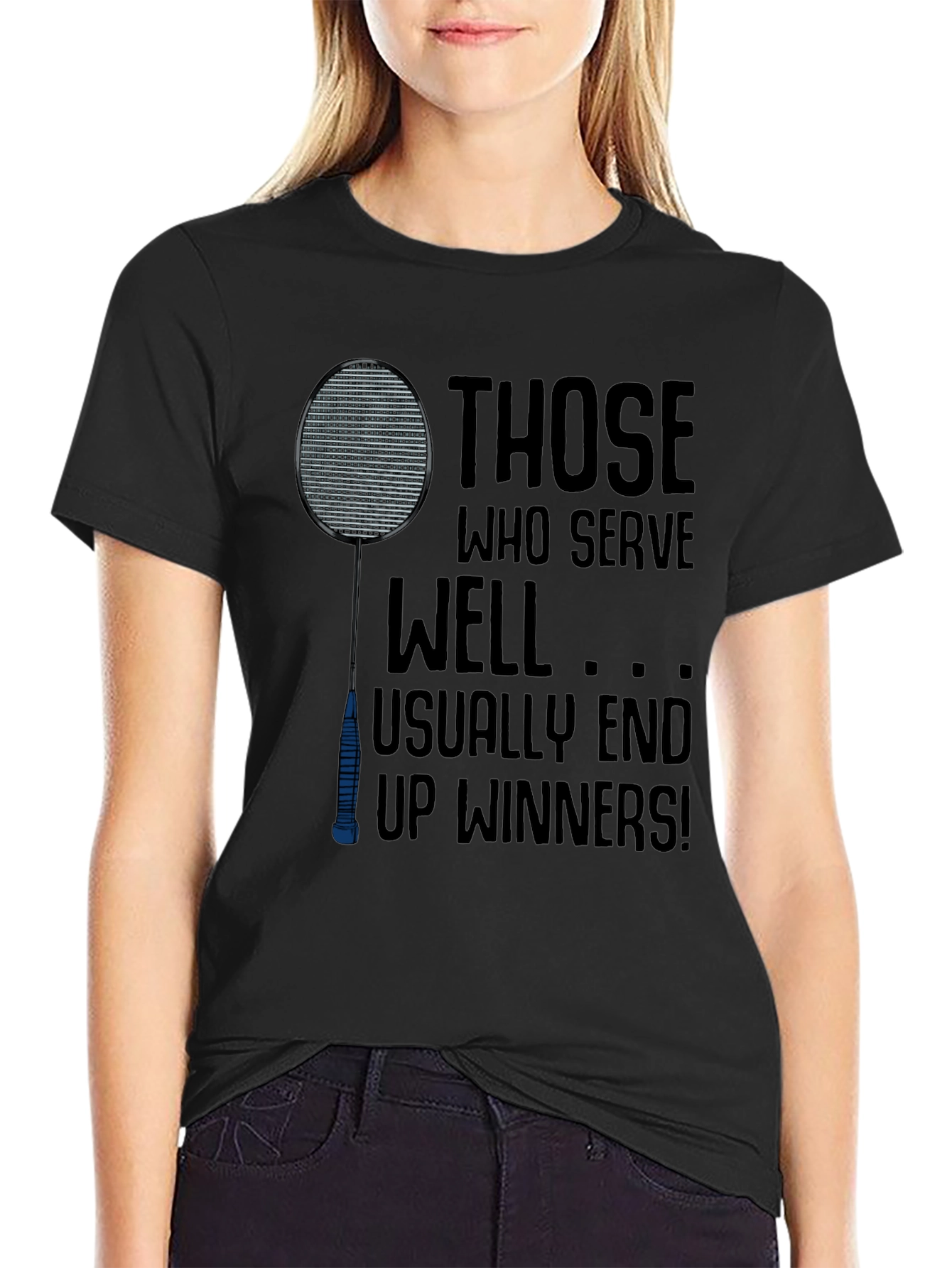Badminton Serve Well T-Shirt - 2
