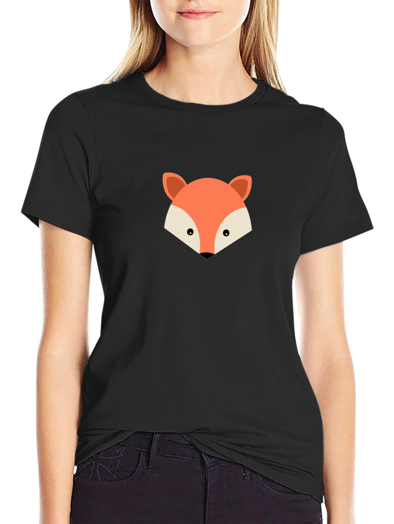 Black Fox Graphic Tee - Casual Comfort view 2