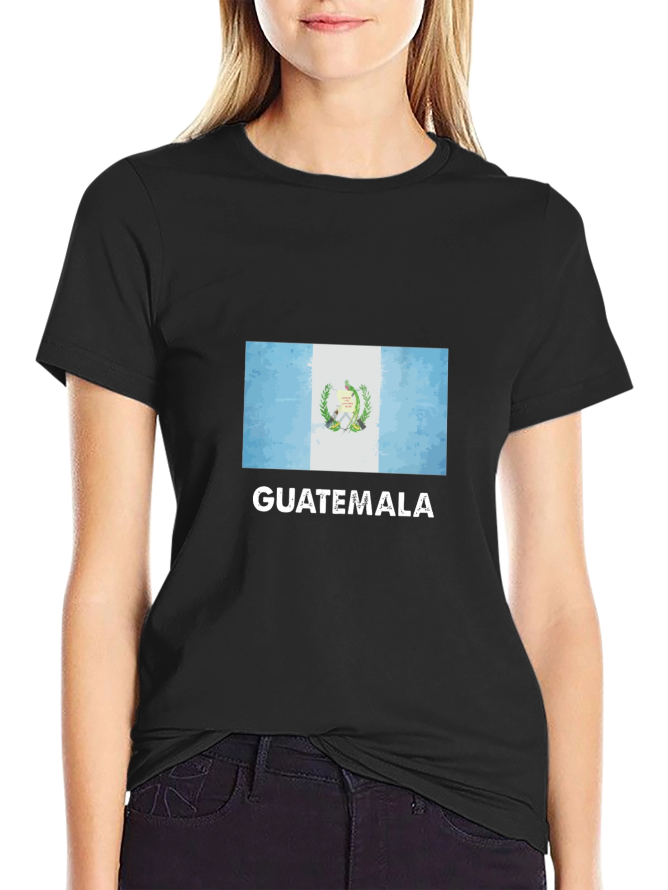 Guatemala Flag Graphic T-Shirt - 2