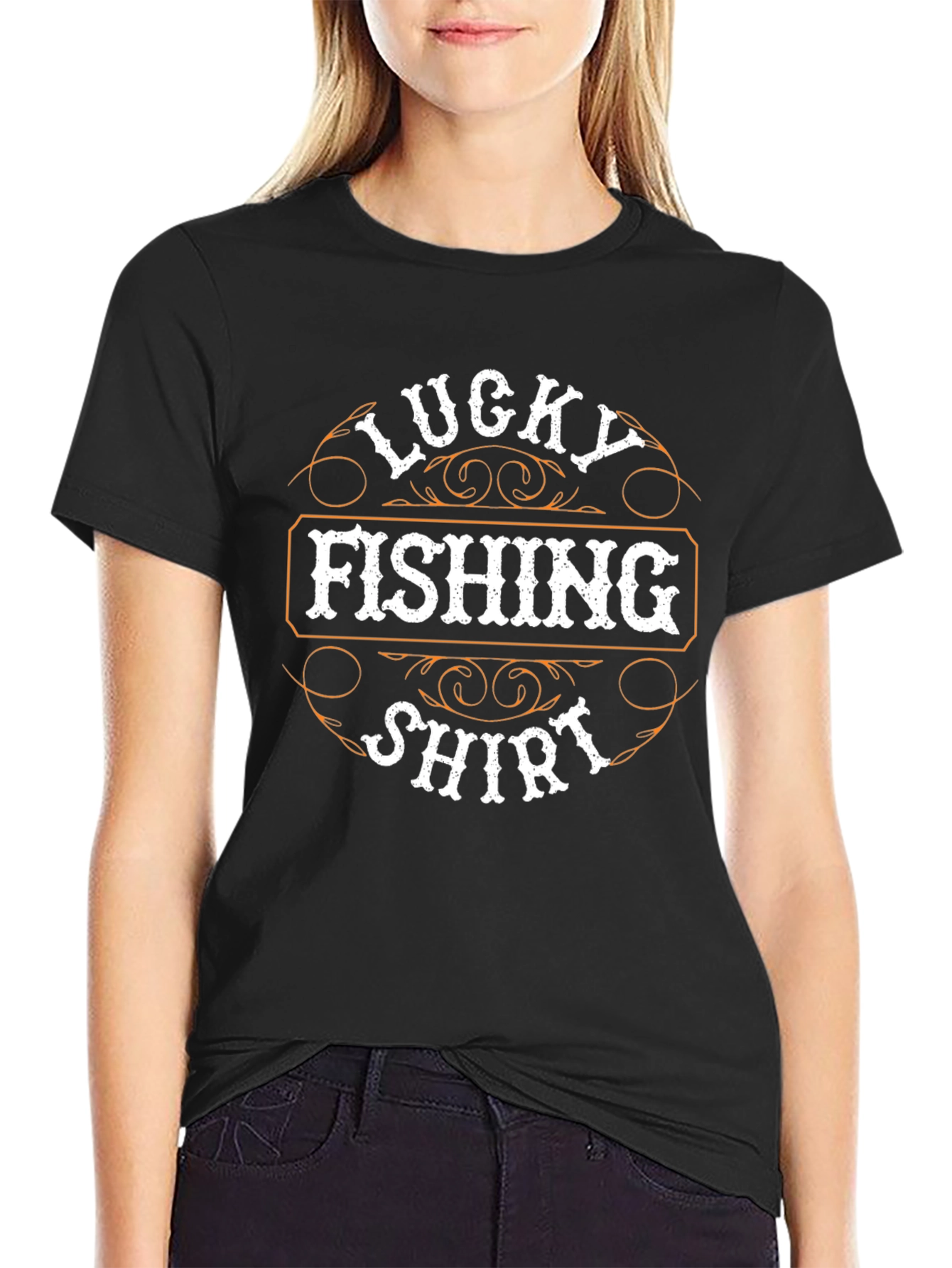 Lucky Fishing Shirt - Graphic Tee for Anglers - 2