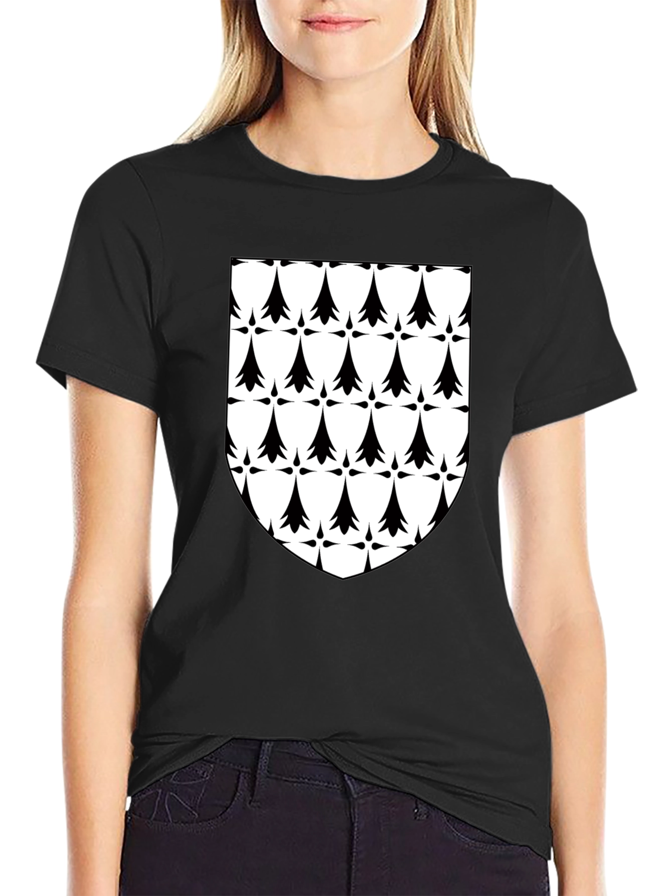 Breton Ermine T-Shirt - Black - 2