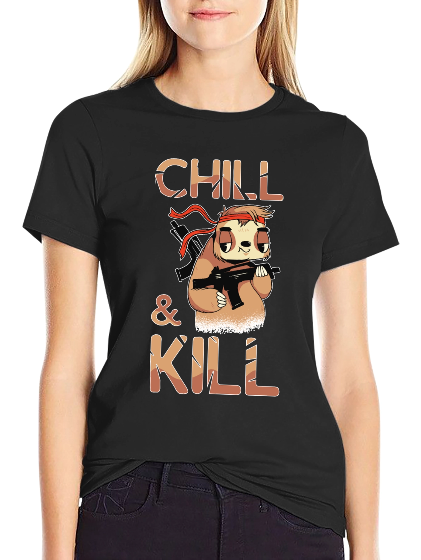 Black Chill & Kill T-Shirt view 2