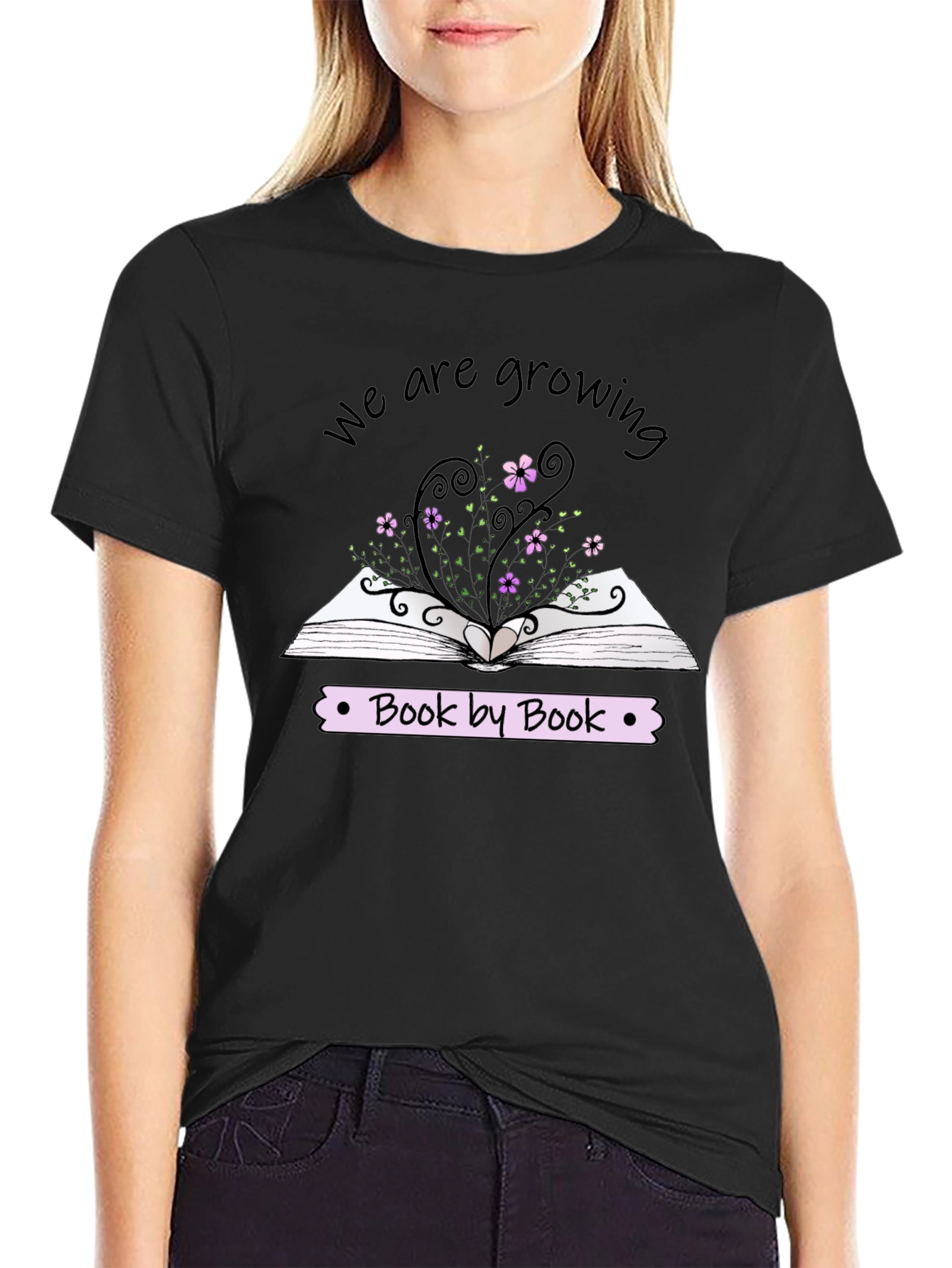 Black Book by Book Growing Tee view 2