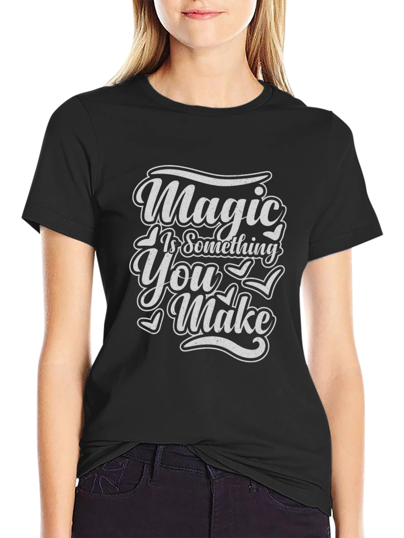 Black Magic Is Something You Make T-Shirt view 2