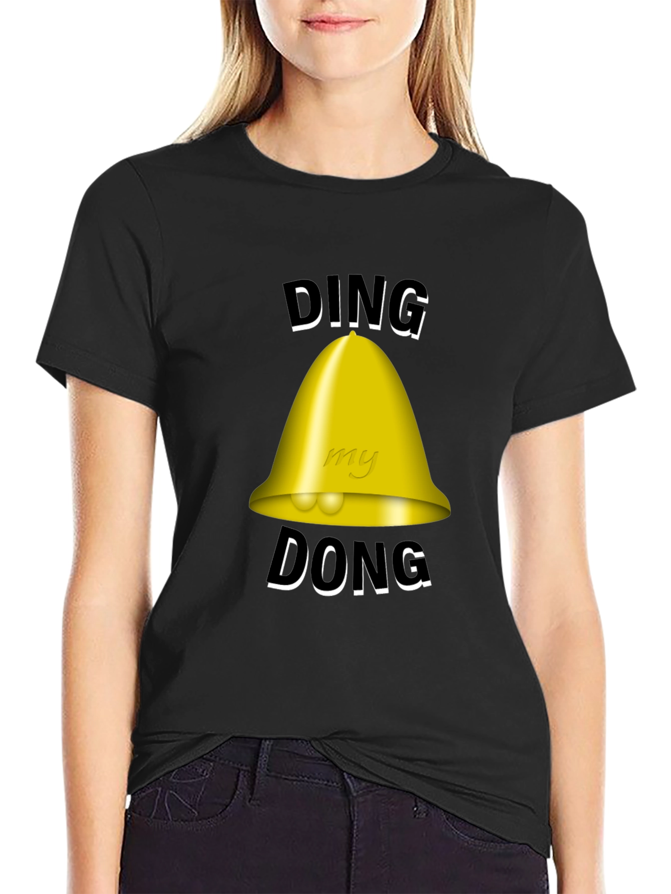 Ding Dong Bell T-Shirt - Novelty Humor Tee - 2