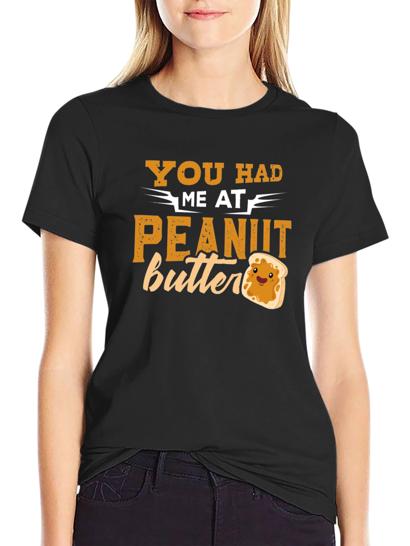 Peanut Butter Lover Graphic T-Shirt - Funny Foodie Tee - 2