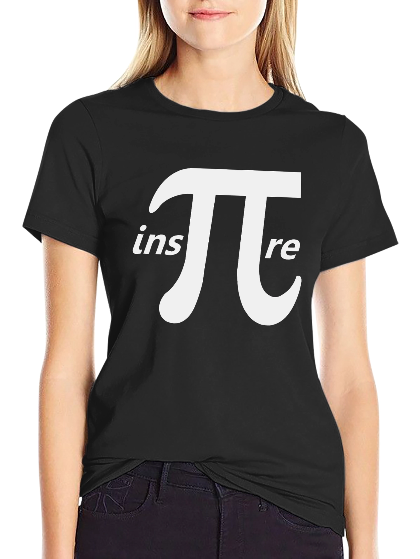 Black Inspire Pi Black T-Shirt - Mens view 2