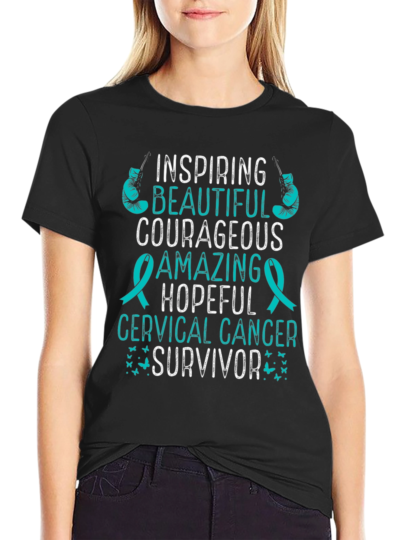 Inspiring Cervical Cancer Survivor Tee - 2
