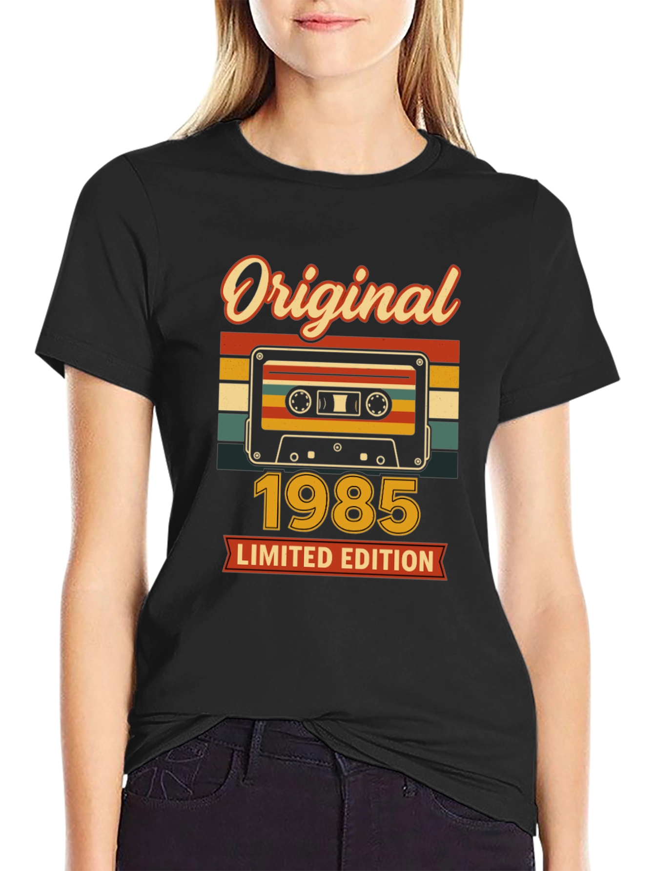 Black Original 1985 Limited Edition Graphic Tee view 2
