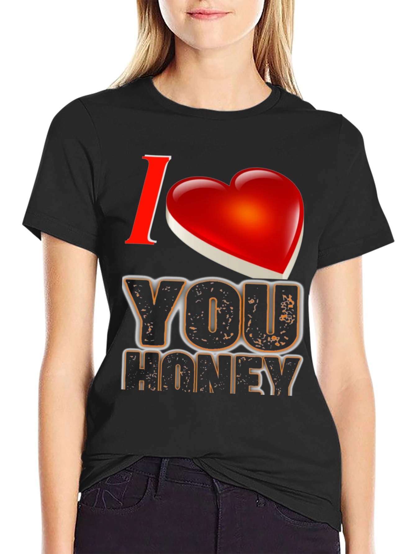 I Heart You Honey - Graphic Tee - 2