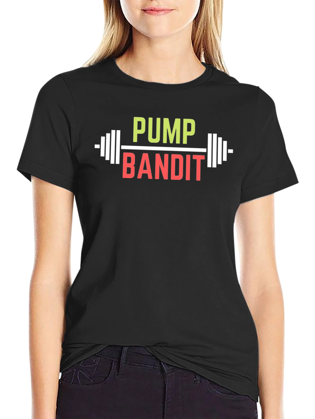 Black Pump Bandit T-Shirt - Gym & Fitness Apparel view 2