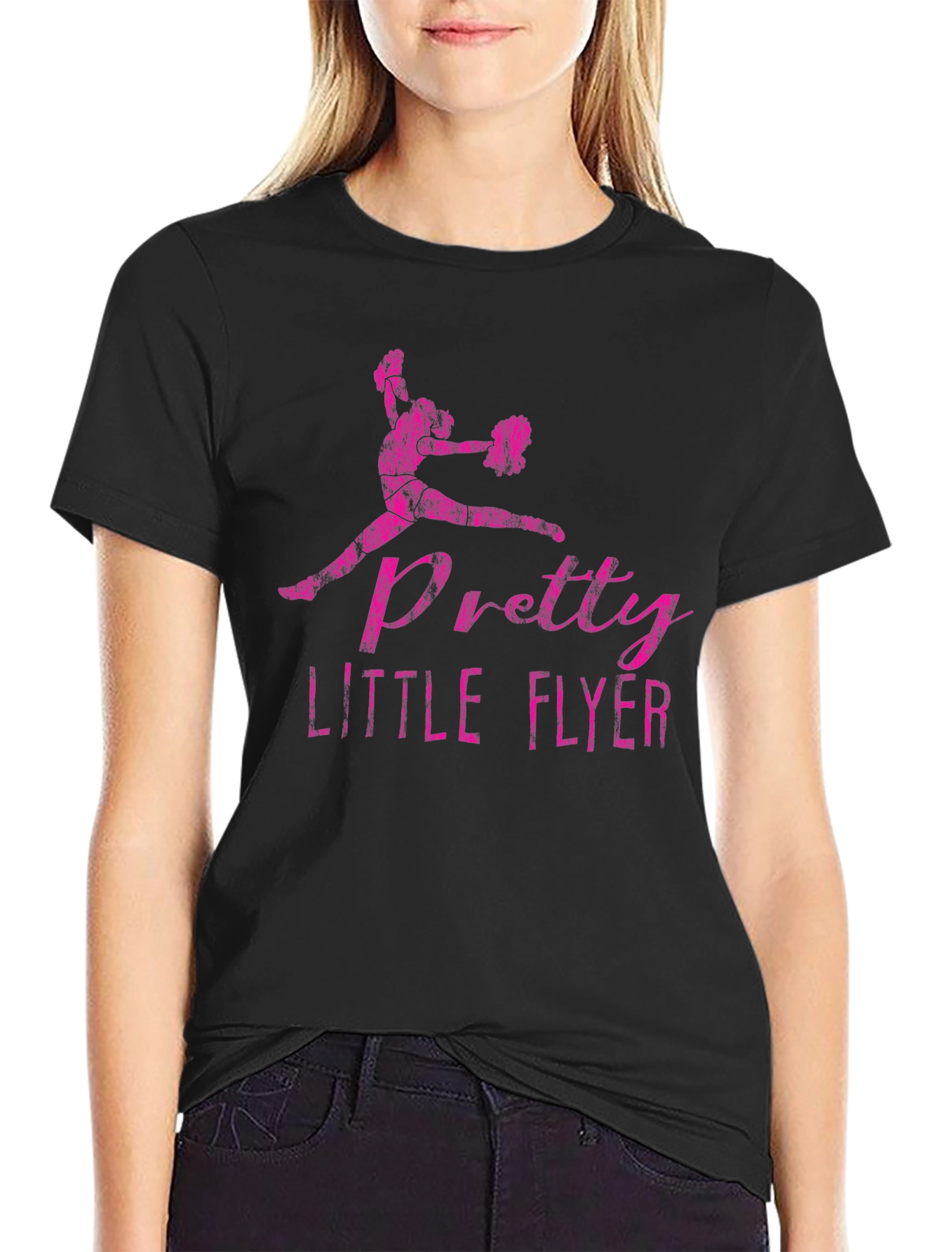 Pretty Little Flyer T-Shirt - Cheerleading Tee - 2