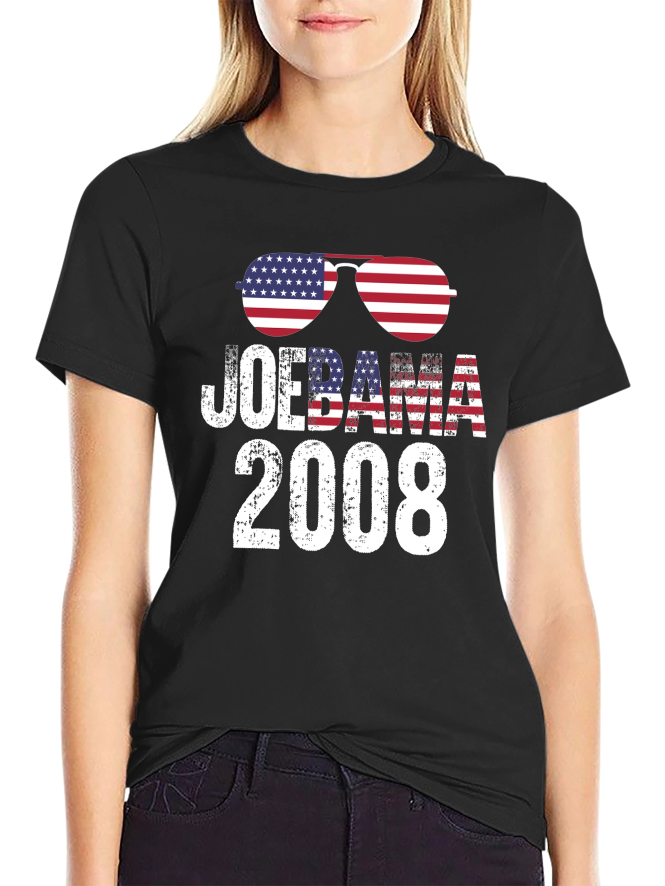 Black JoeBama 2008 Graphic Tee view 2