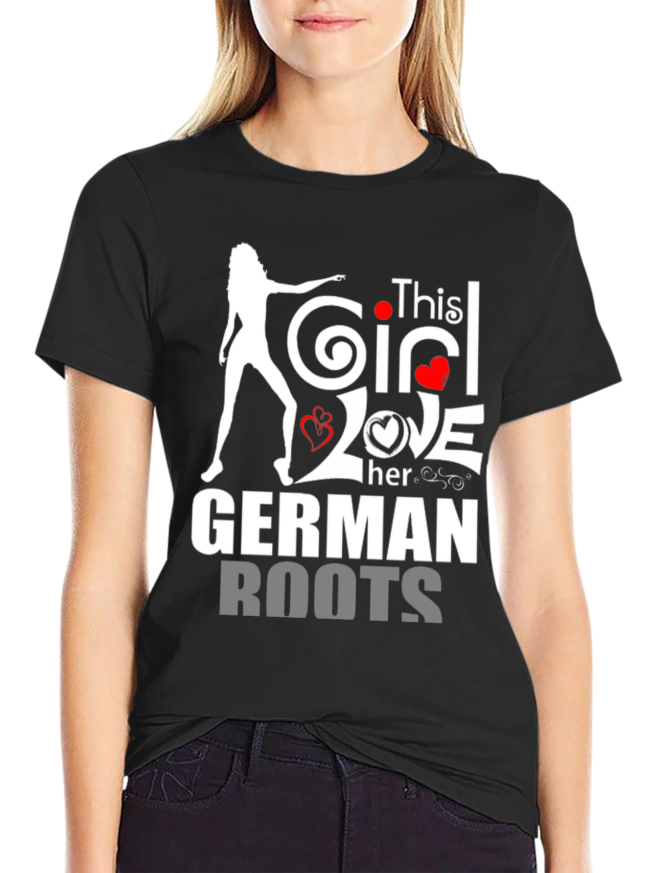 German Roots Girl T-Shirt - Love My Heritage - 2
