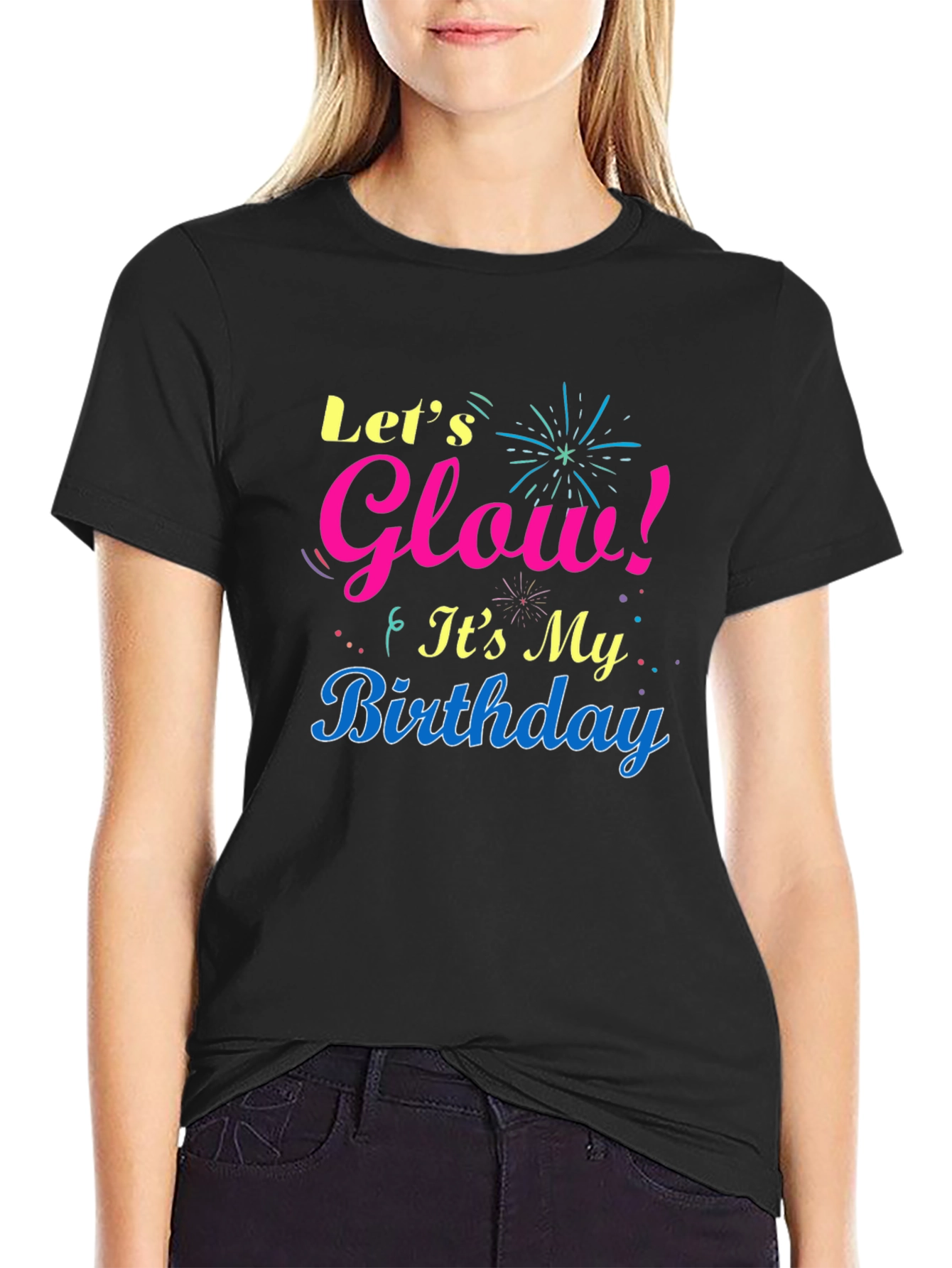Let's Glow Birthday T-Shirt - 2