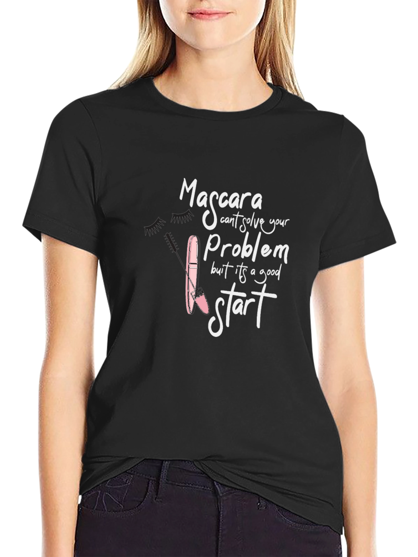 Mascara Problem T-Shirt - Funny Makeup Lover Tee - 2