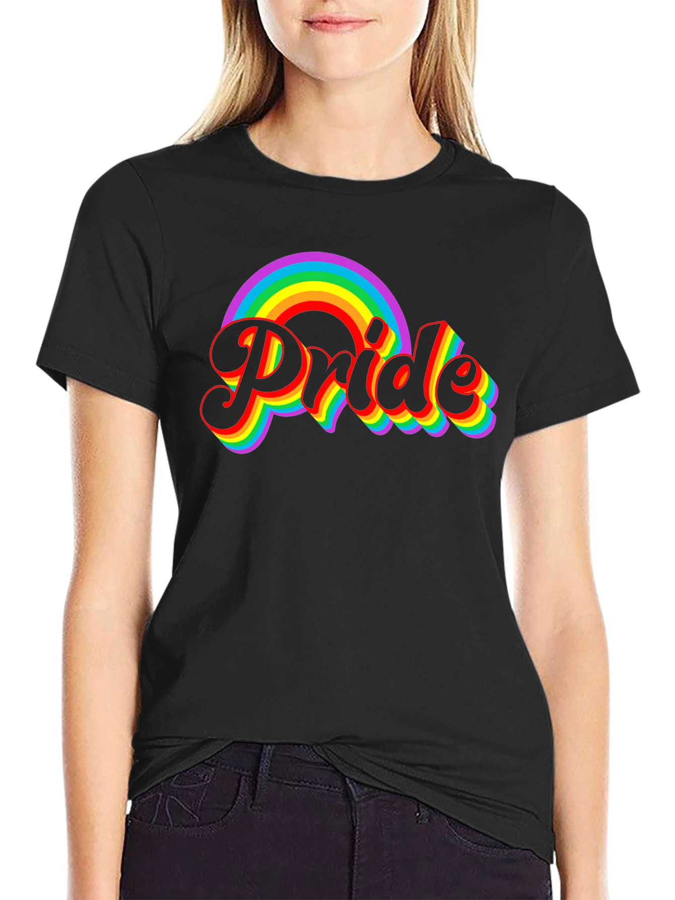 Pride Rainbow Graphic T-Shirt - 2