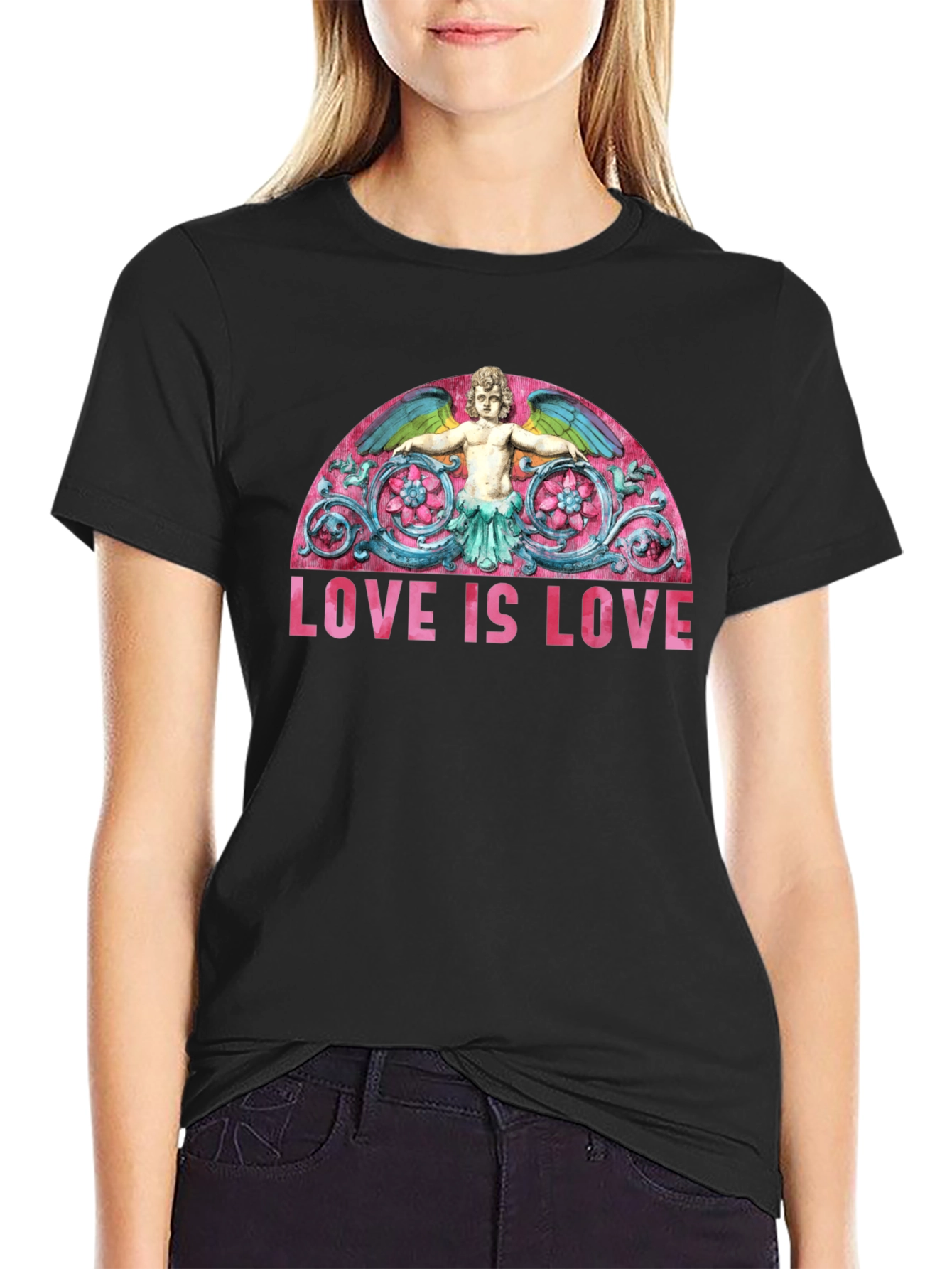 Black Love is Love Graphic Tee view 2