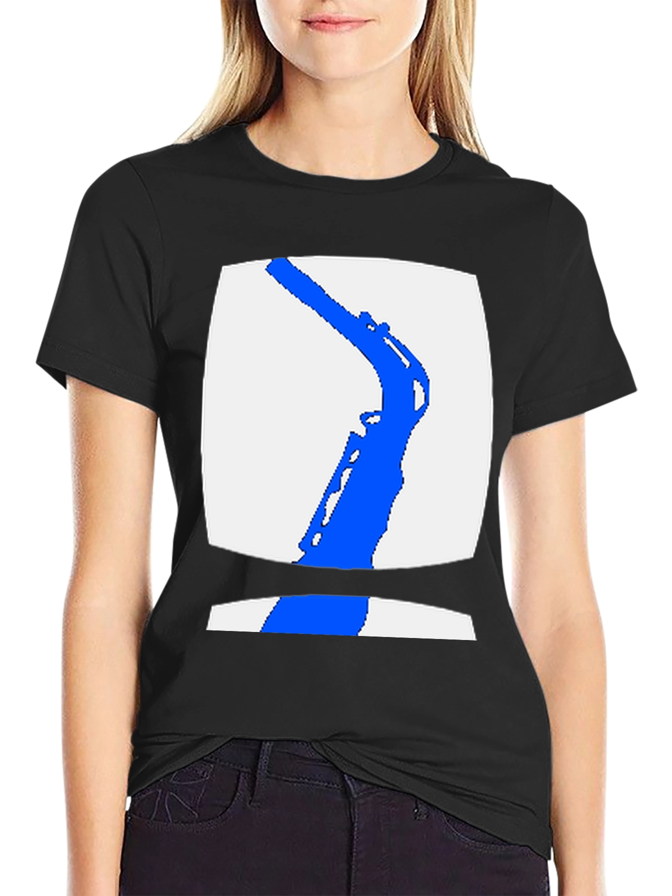 Saxophone Graphic Tee - Cool Music Lover Shirt - 2