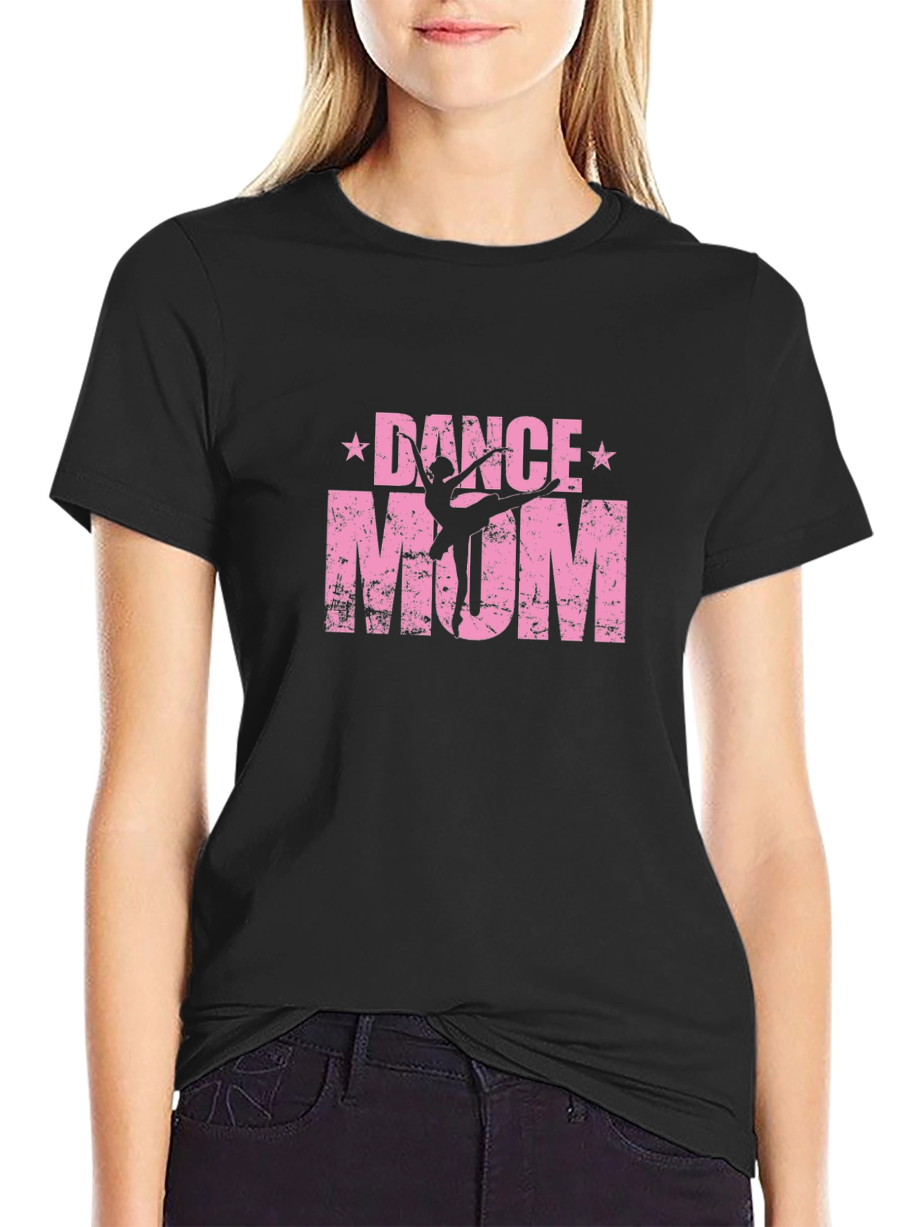Black Dance Mom Graphic T-Shirt view 2
