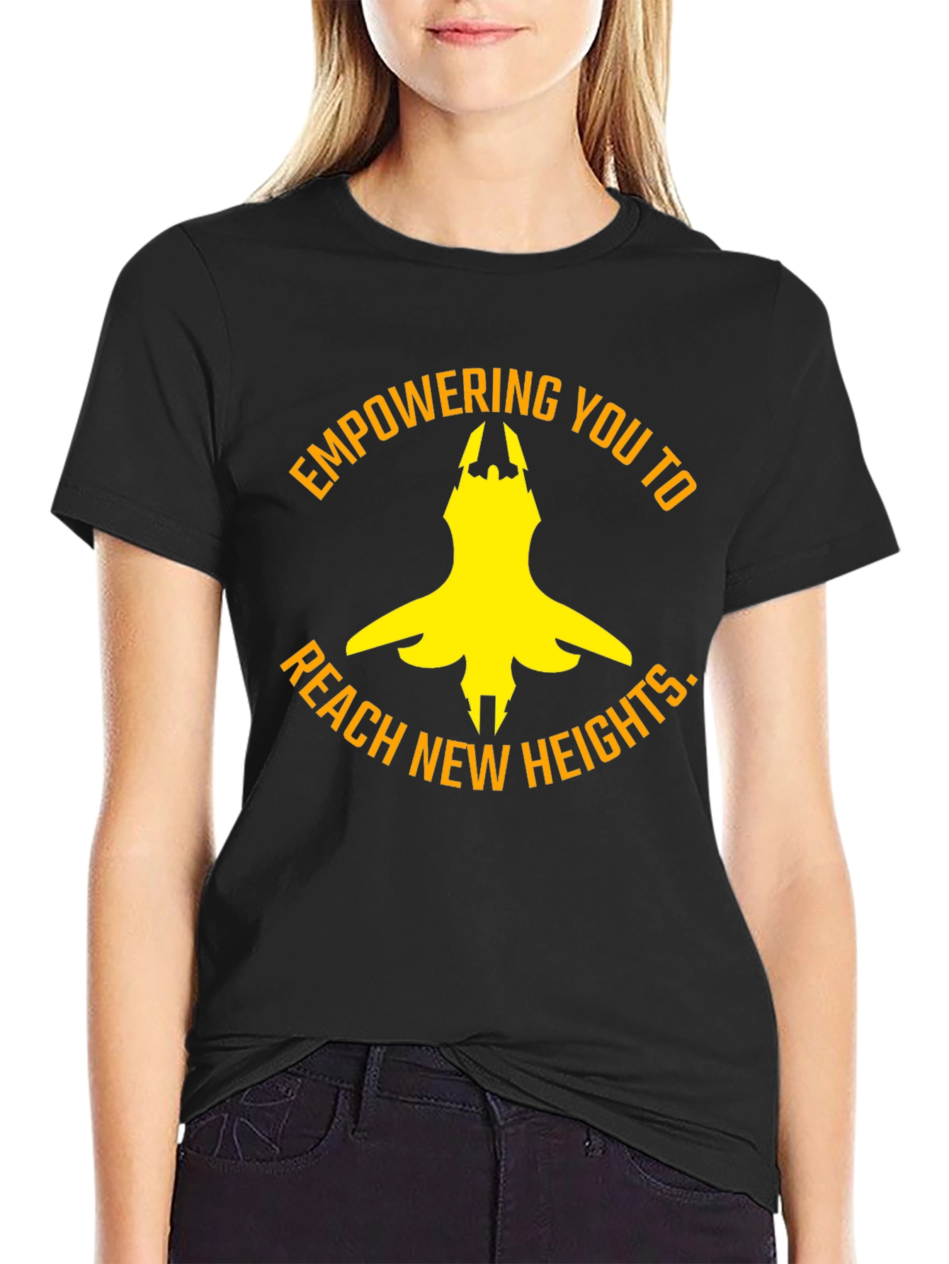 Black Empowering Flight Tee view 2