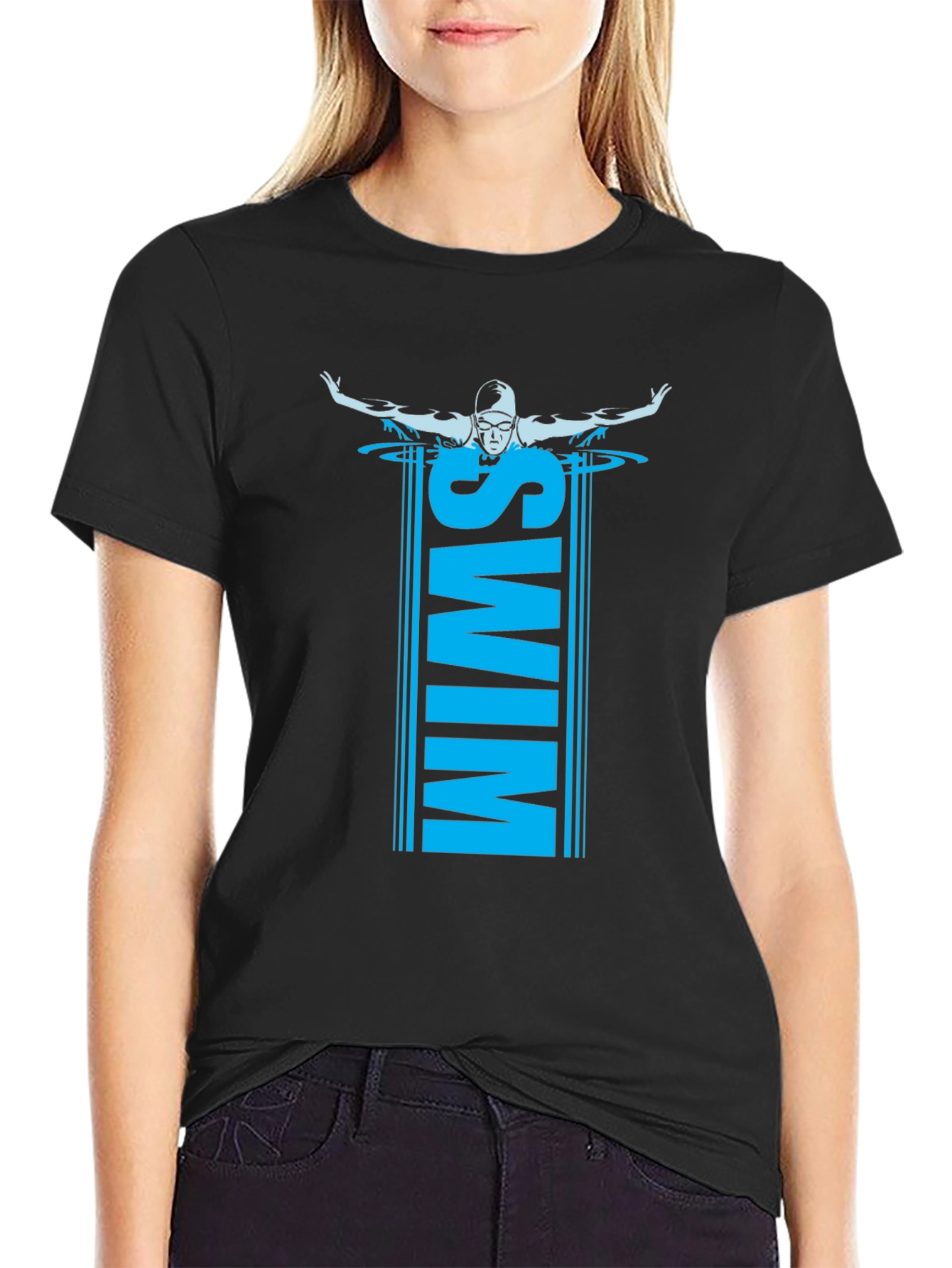 Swim T-Shirt: Athlete Design - 2