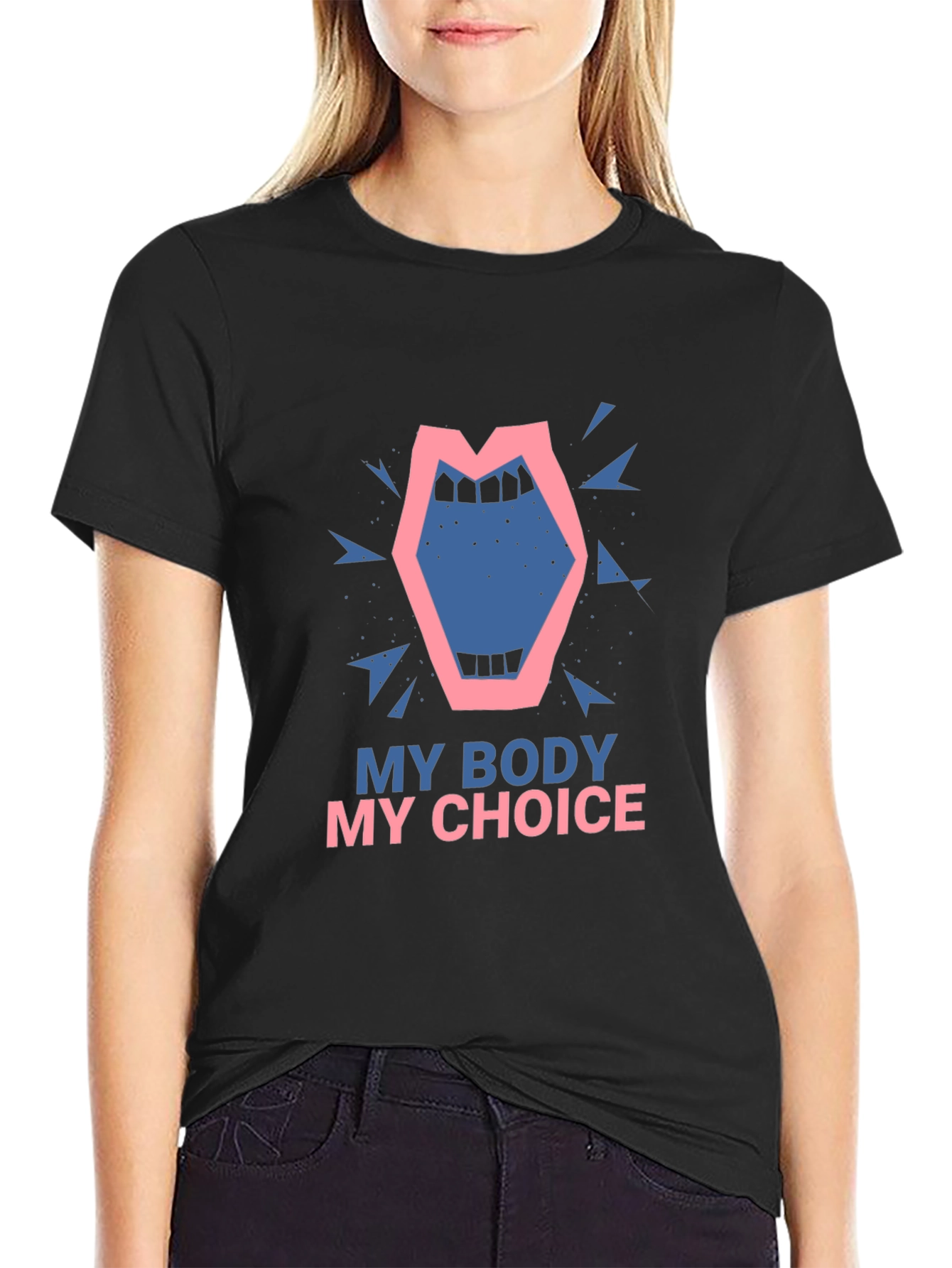 Black My Body, My Choice Graphic Tee view 2