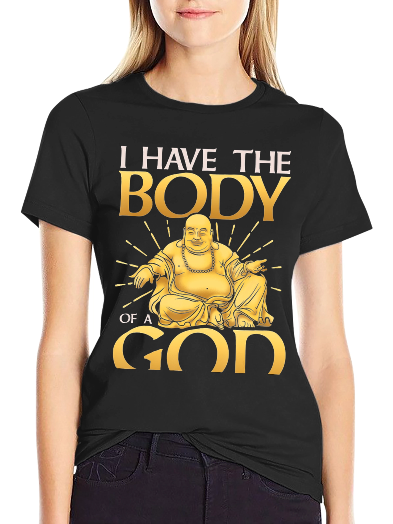 Body of a God Buddha Graphic T-Shirt - 2