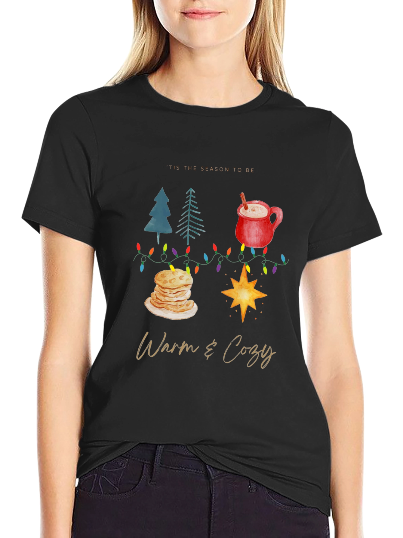 Warm & Cozy Holiday T-Shirt - 2