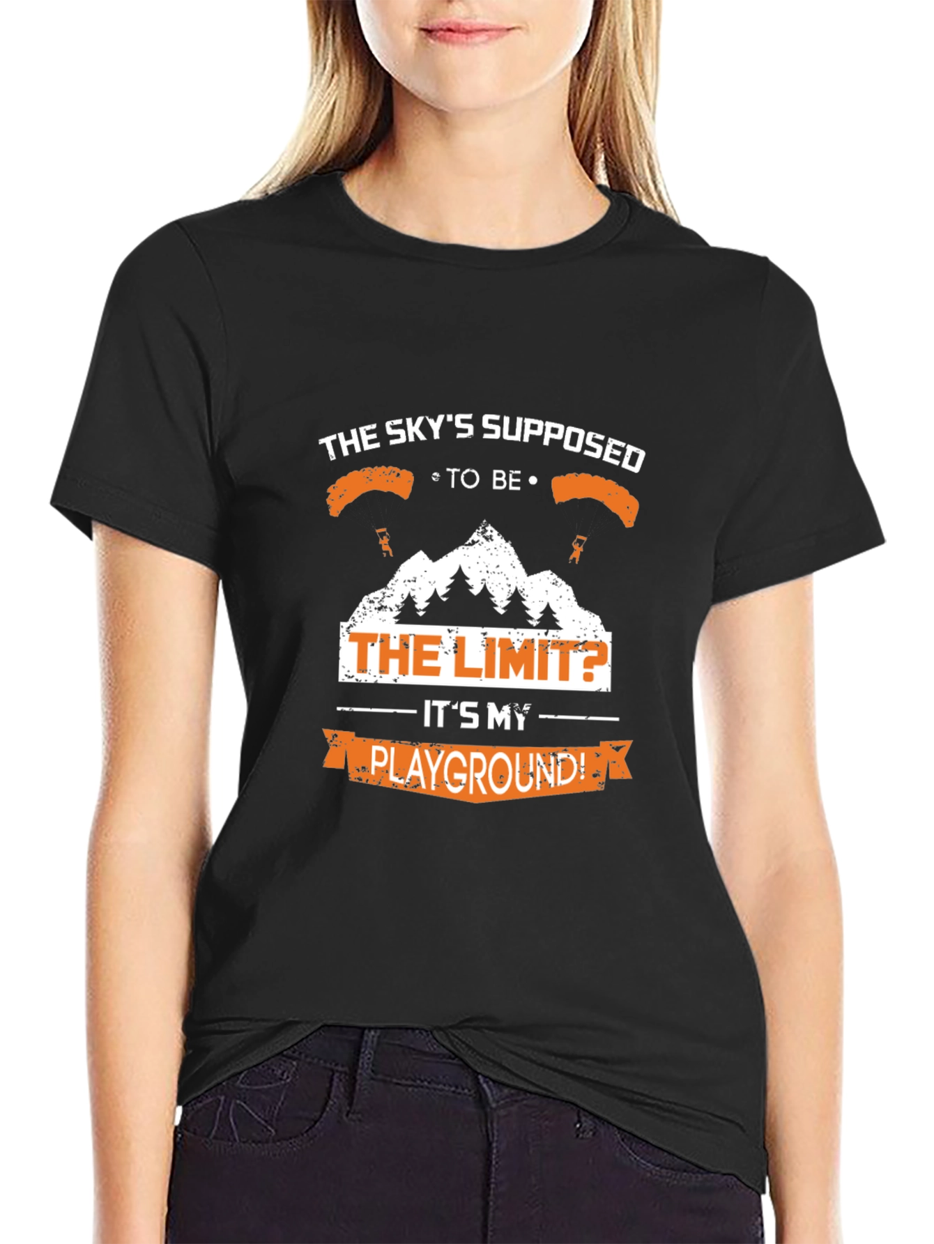 Black Sky's the Limit Graphic T-Shirt view 2