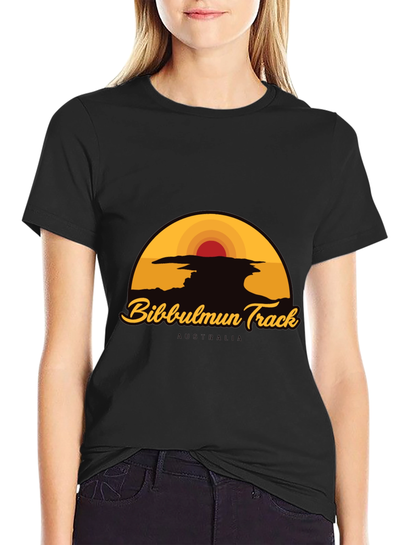 Black Bibbulmun Track Graphic Tee view 2