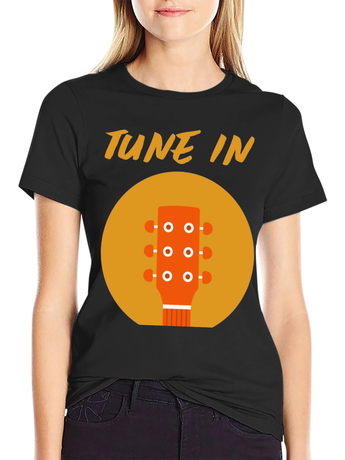 Tune In Guitar Head T-Shirt - 2