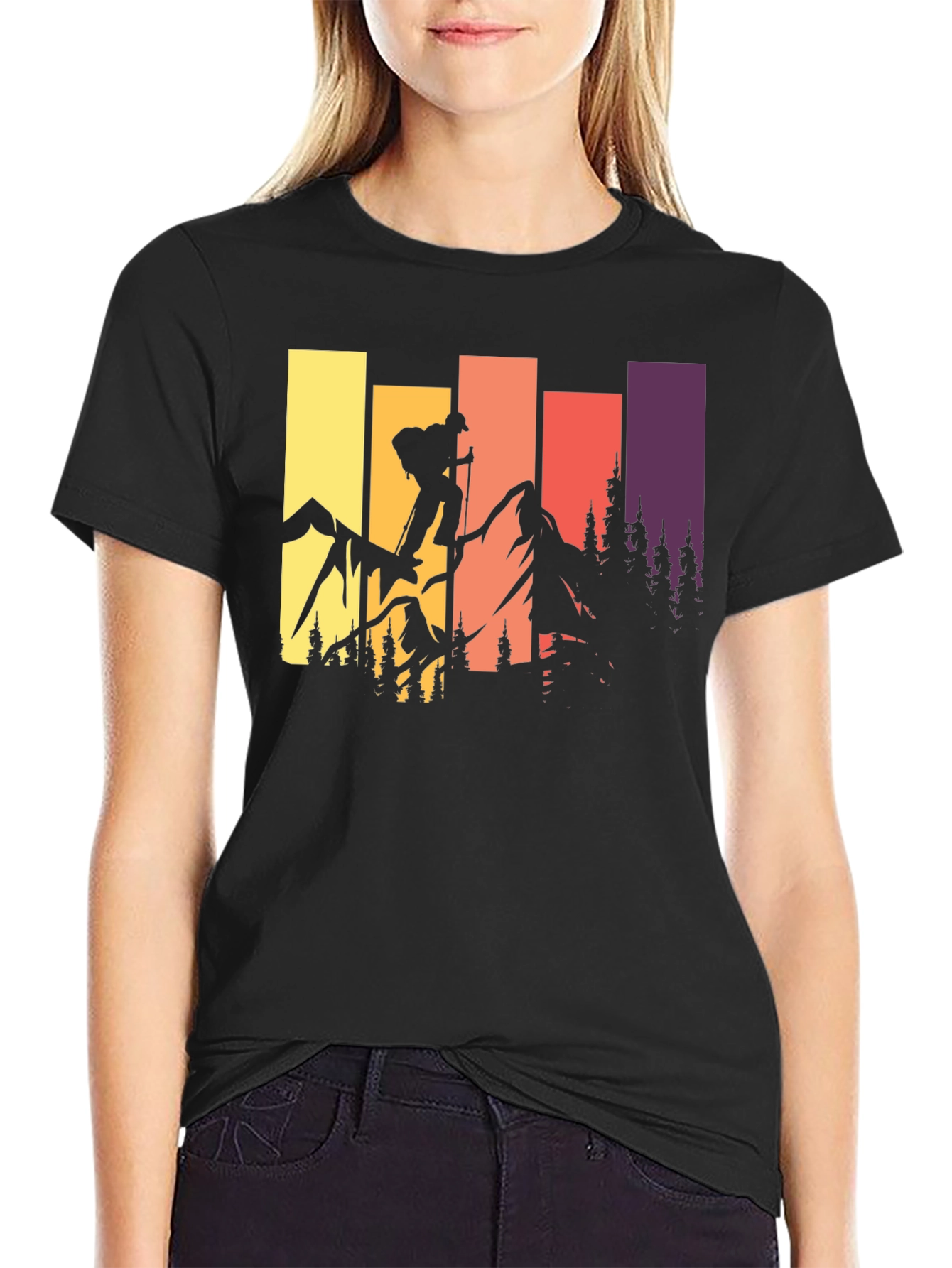 Black Mountain Hiker Graphic Tee - Adventure Ready! view 2