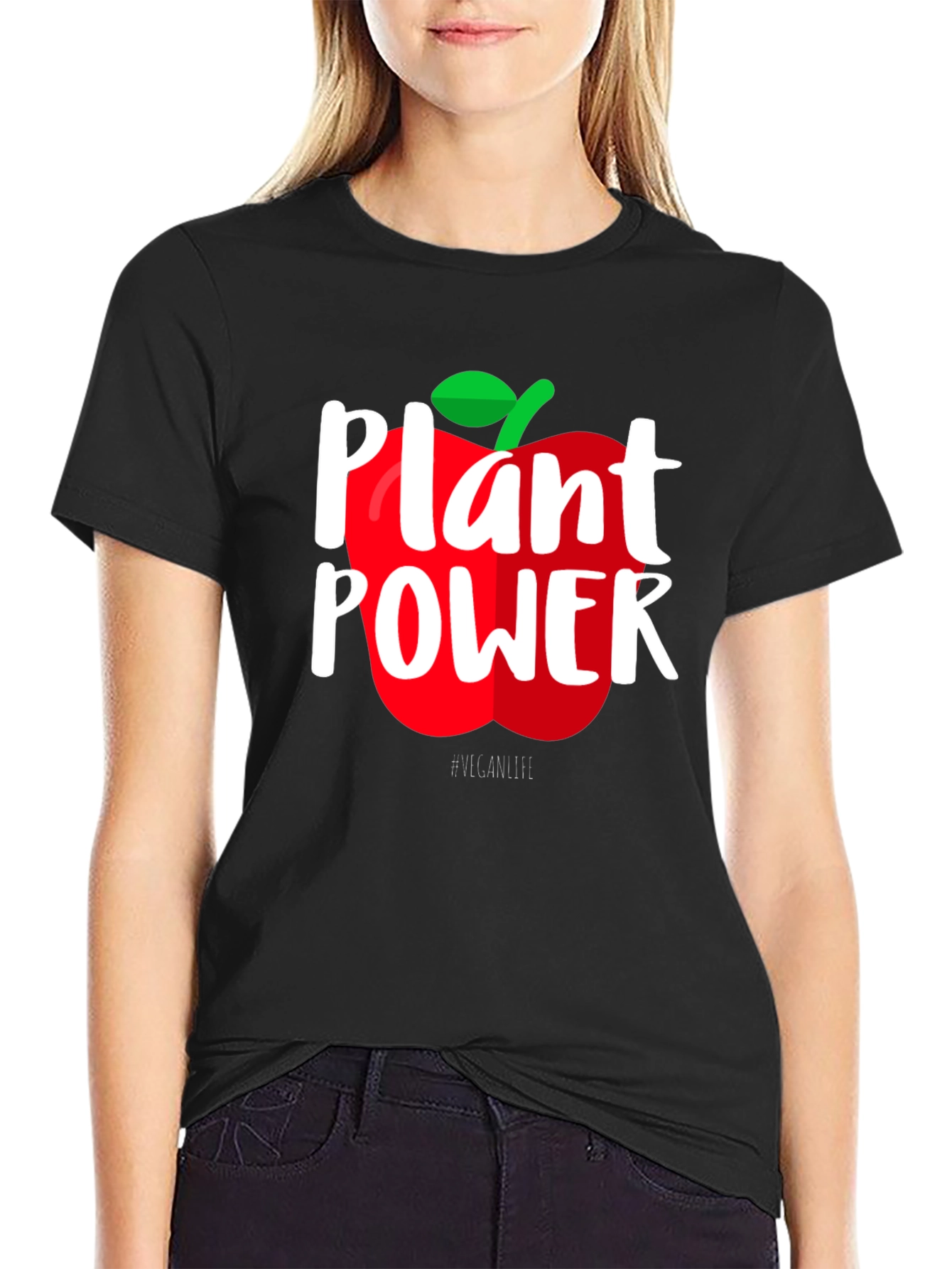 Plant Power Vegan Graphic Tee - 2