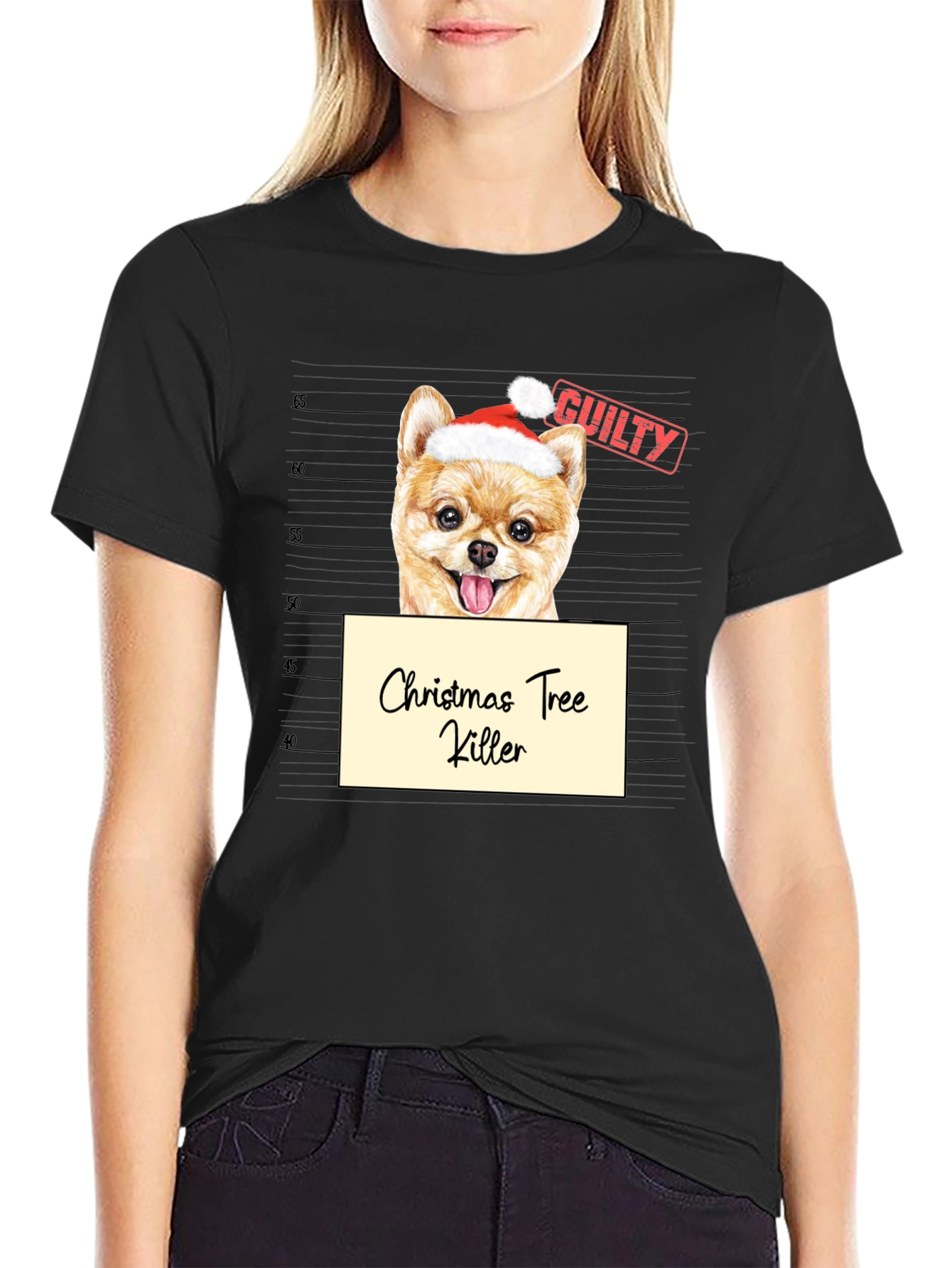Christmas Tree Killer Dog T-Shirt - 2