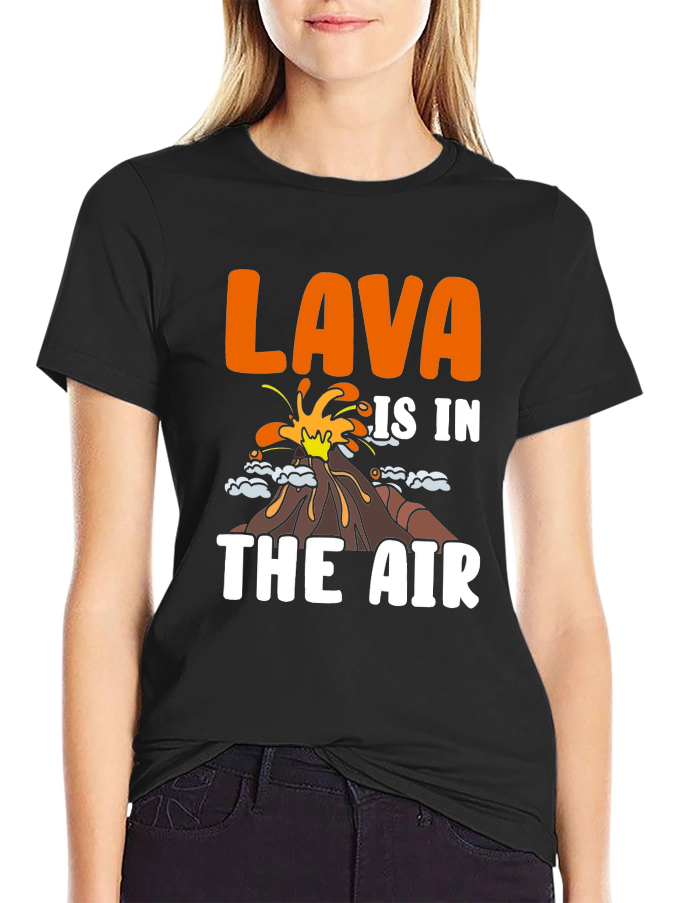 Lava is in the Air Graphic T-Shirt - 2