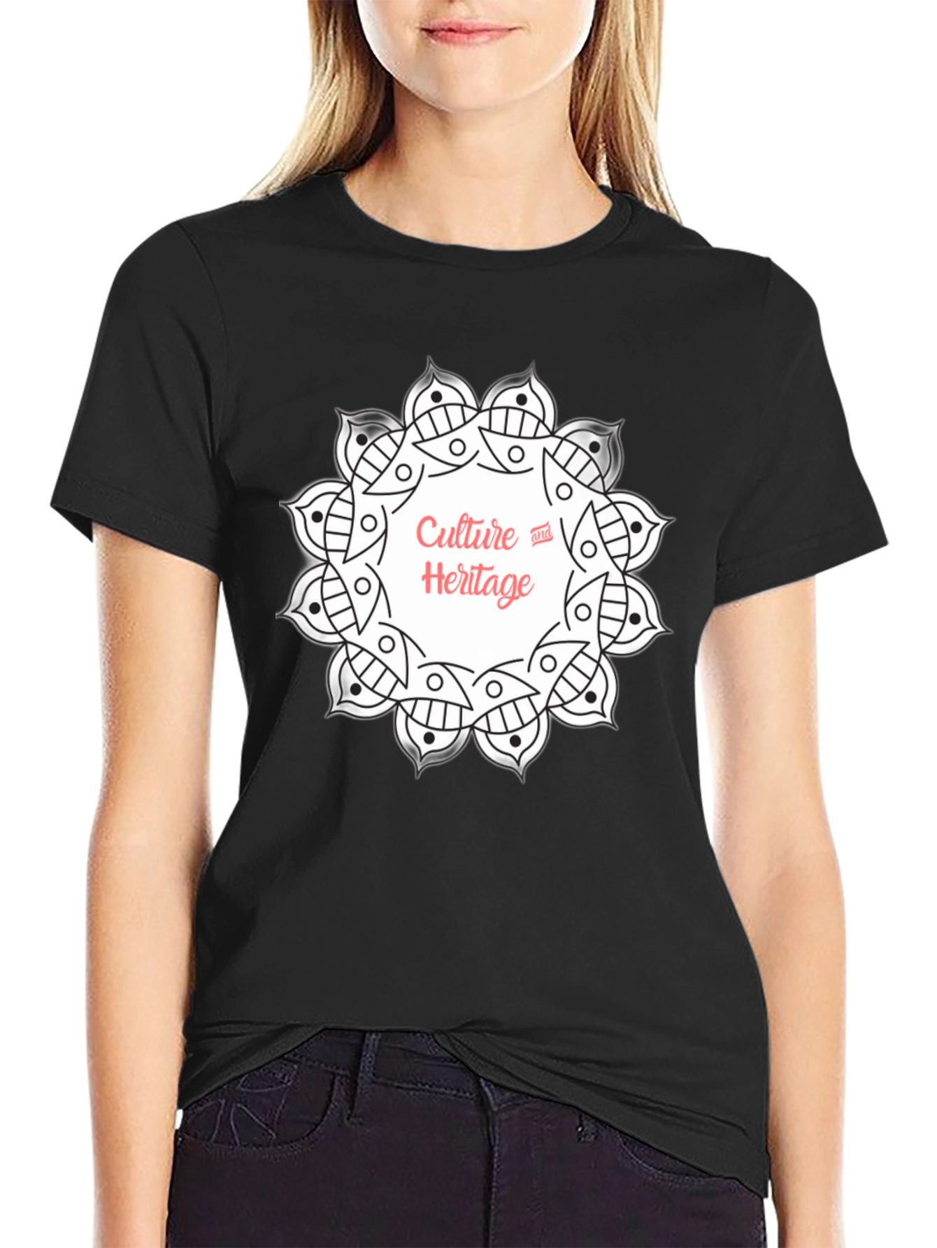 Black Culture and Heritage Black T-Shirt view 2