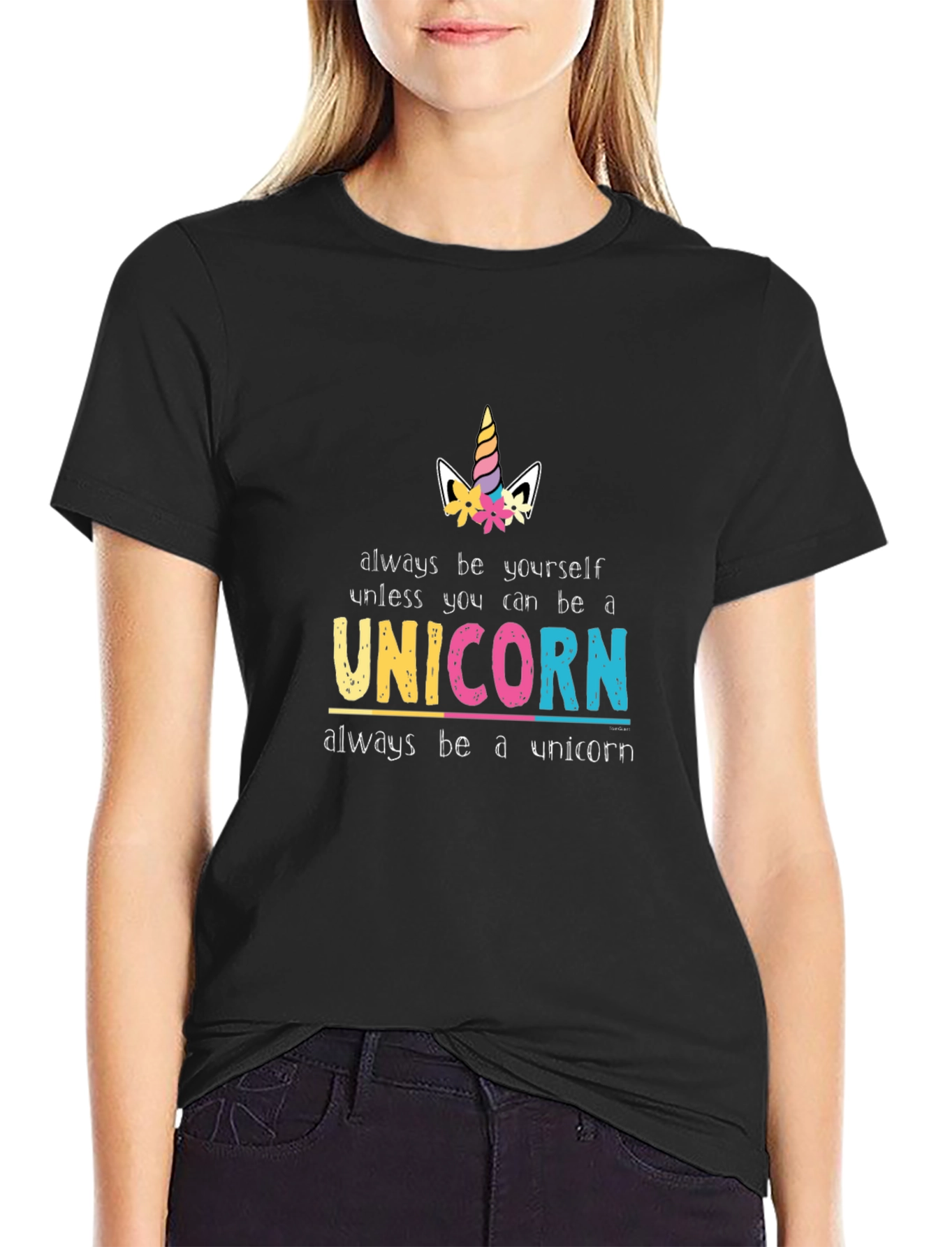 Unicorn T-Shirt: Always Be Yourself - 2