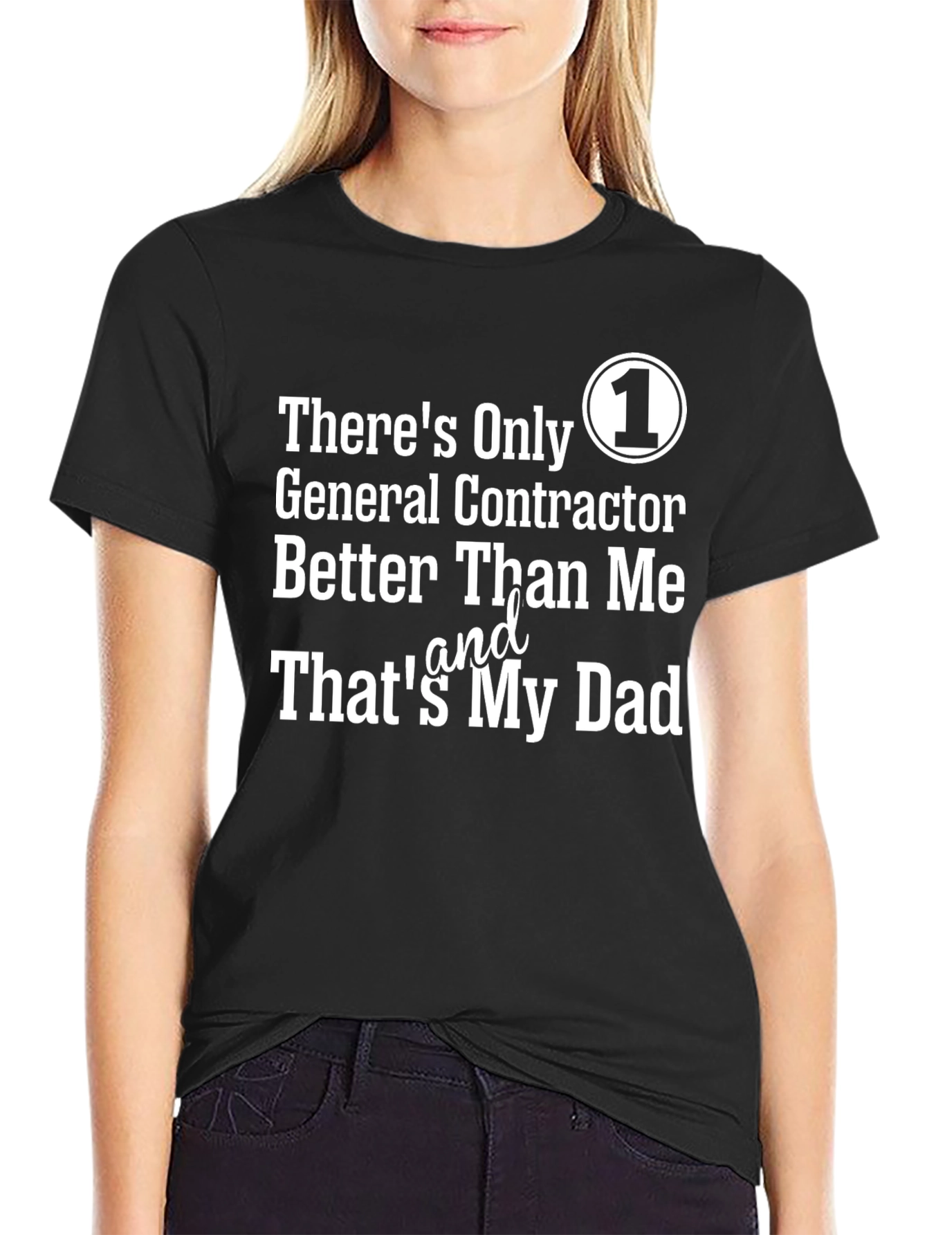 Dad's #1 General Contractor T-Shirt - 2