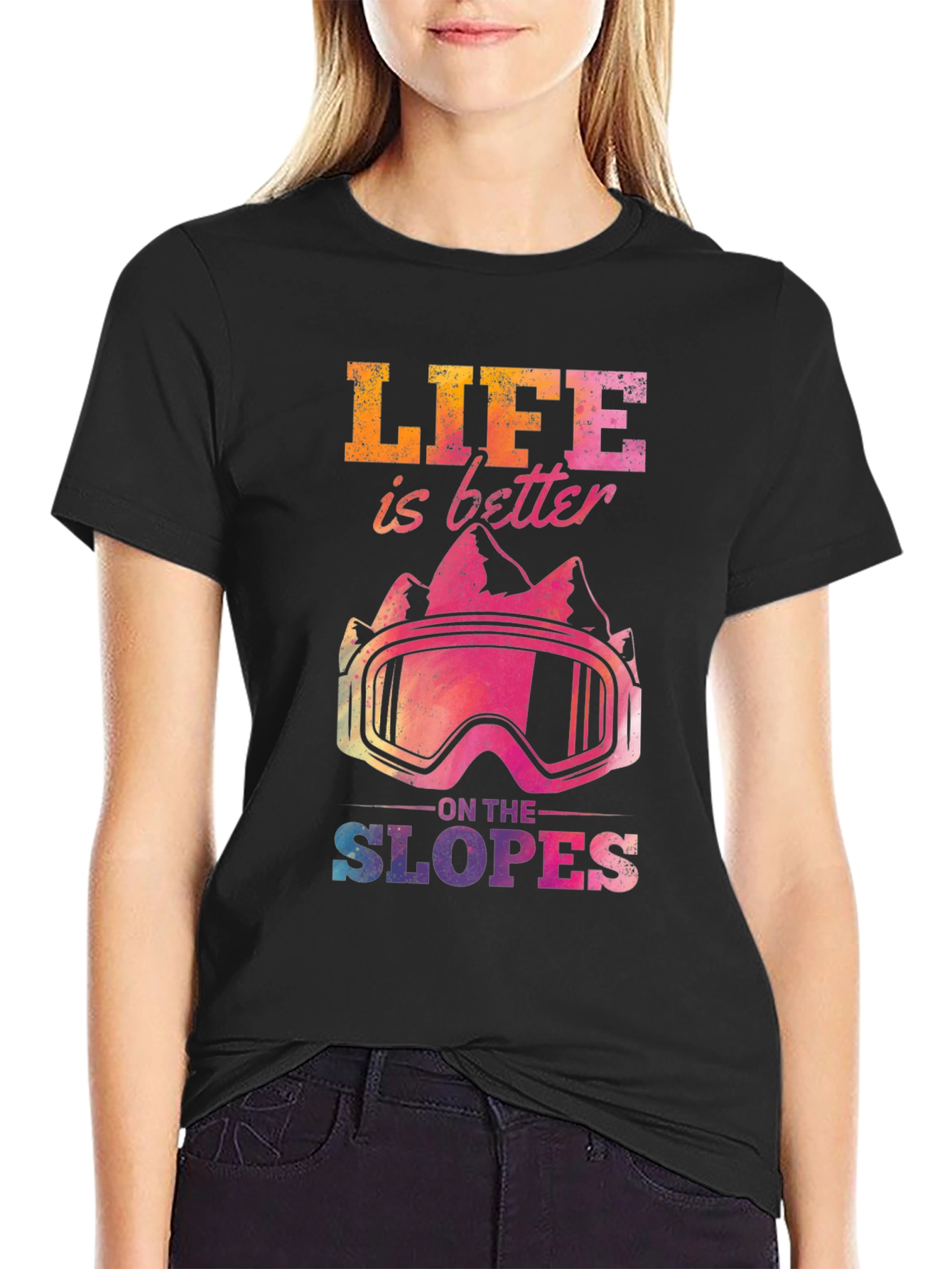 Life Is Better On The Slopes Graphic Tee - 2