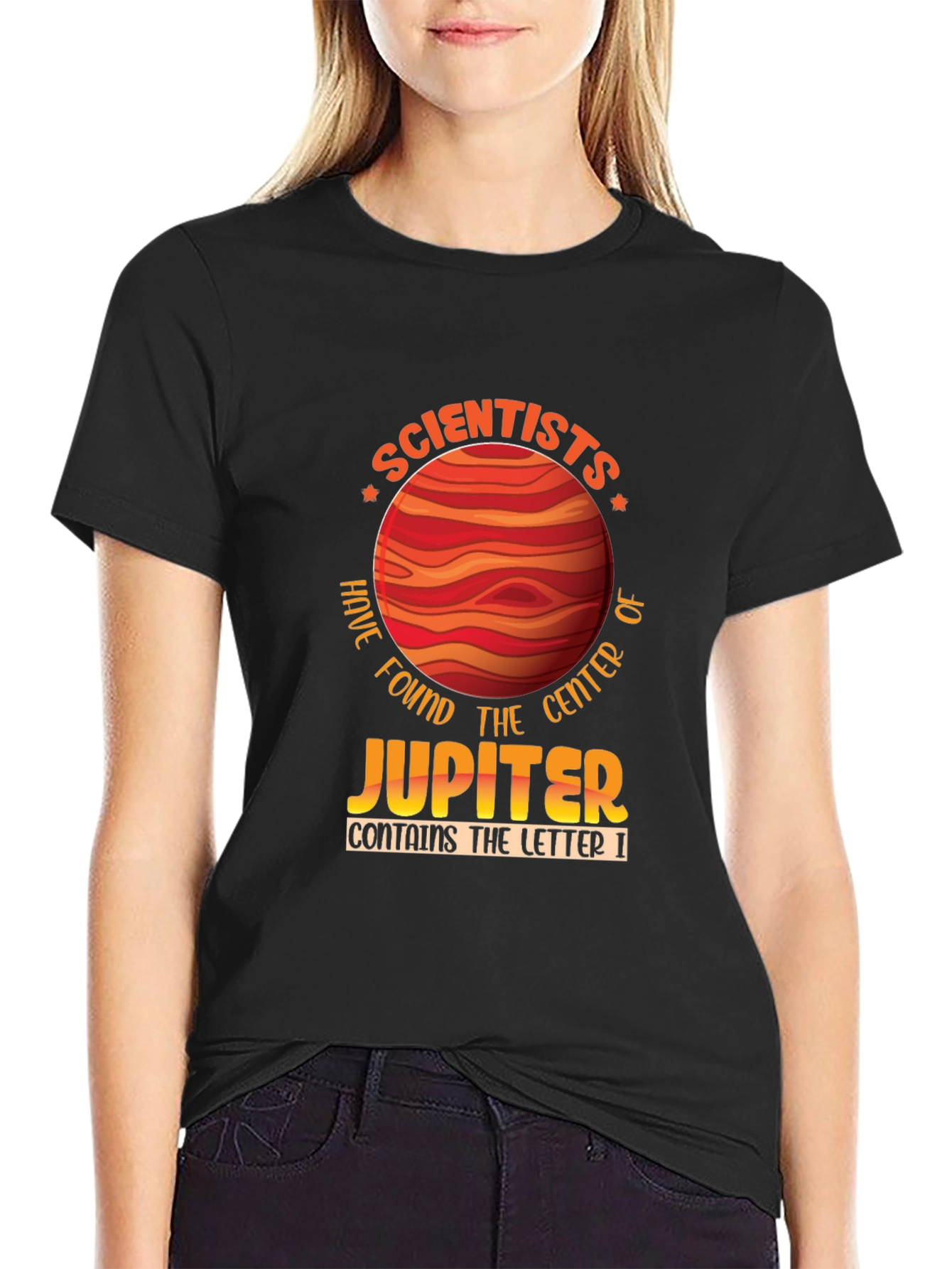 Black Scientists Found Jupiter T-Shirt view 2